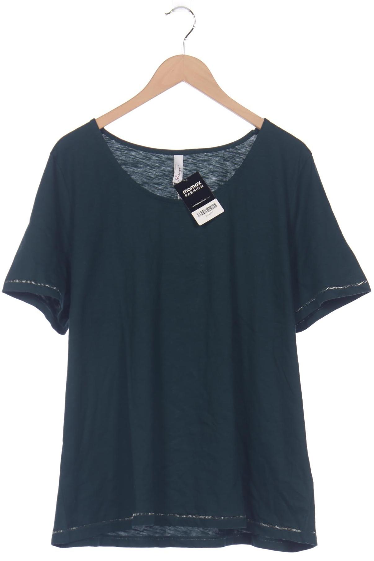 

sheego Damen T-Shirt, grün, Gr. 48