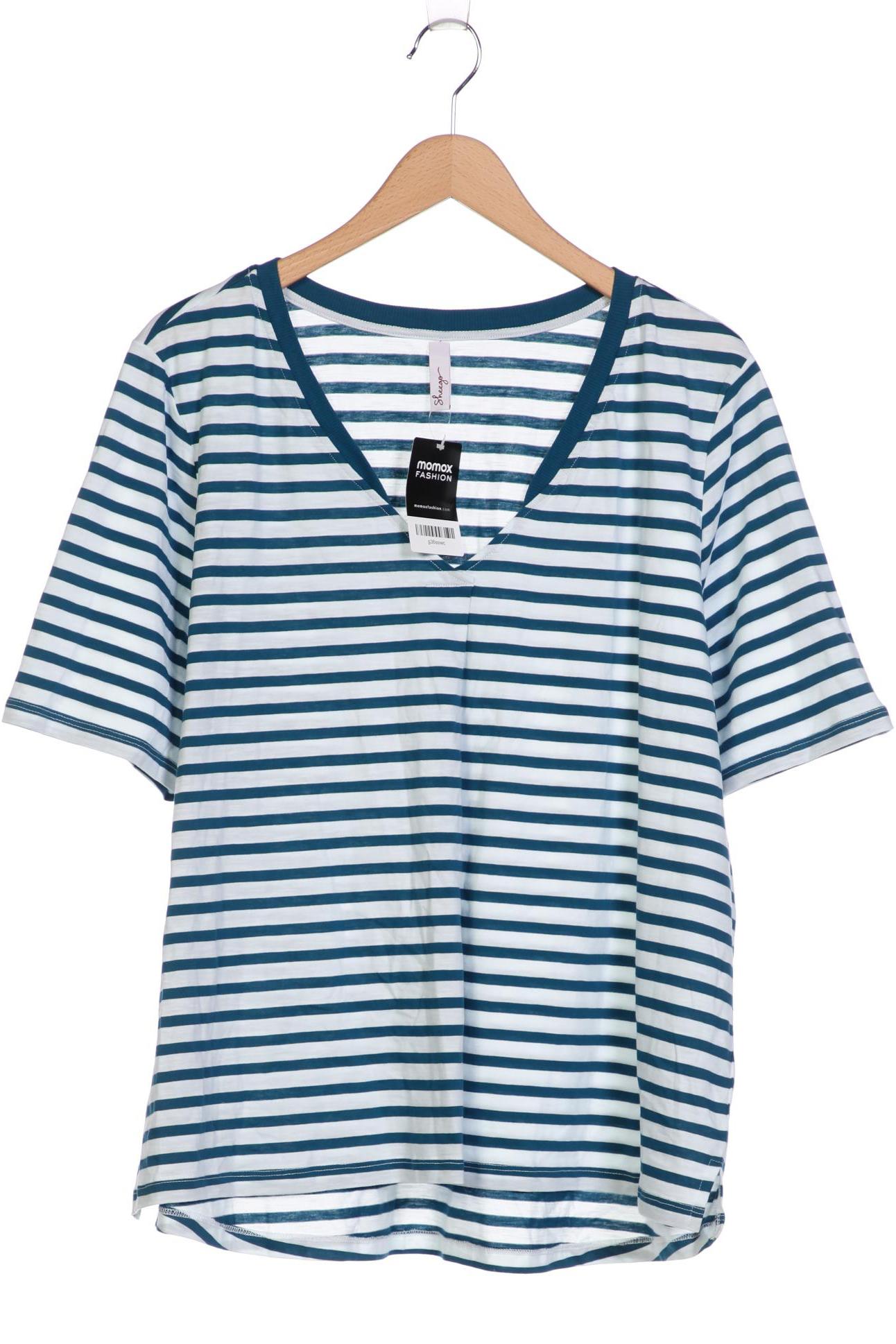 

sheego Damen T-Shirt, weiß, Gr. 48