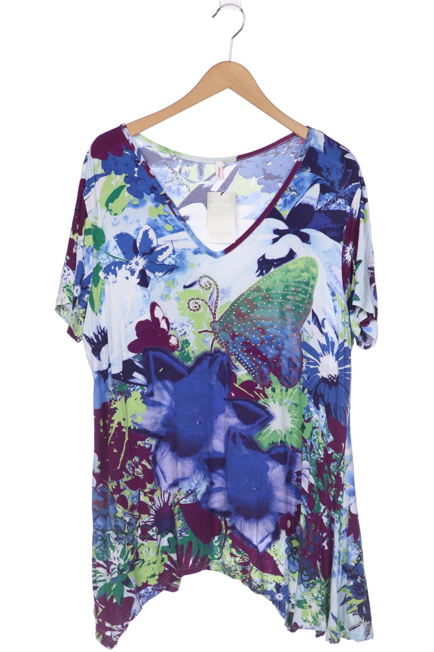 

sheego Damen T-Shirt, mehrfarbig, Gr. 44