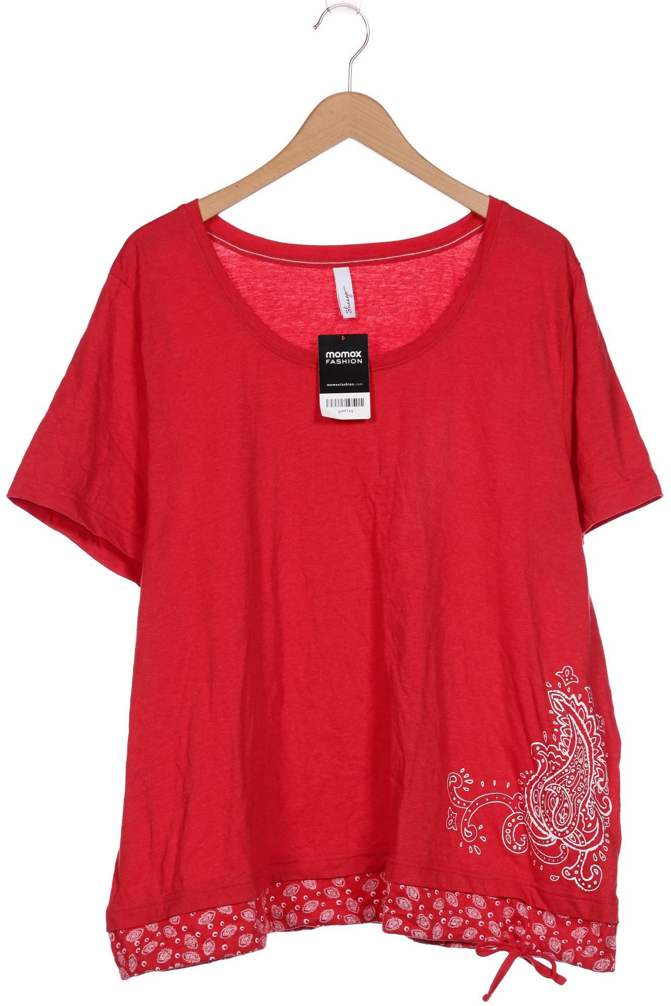 

sheego Damen T-Shirt, rot