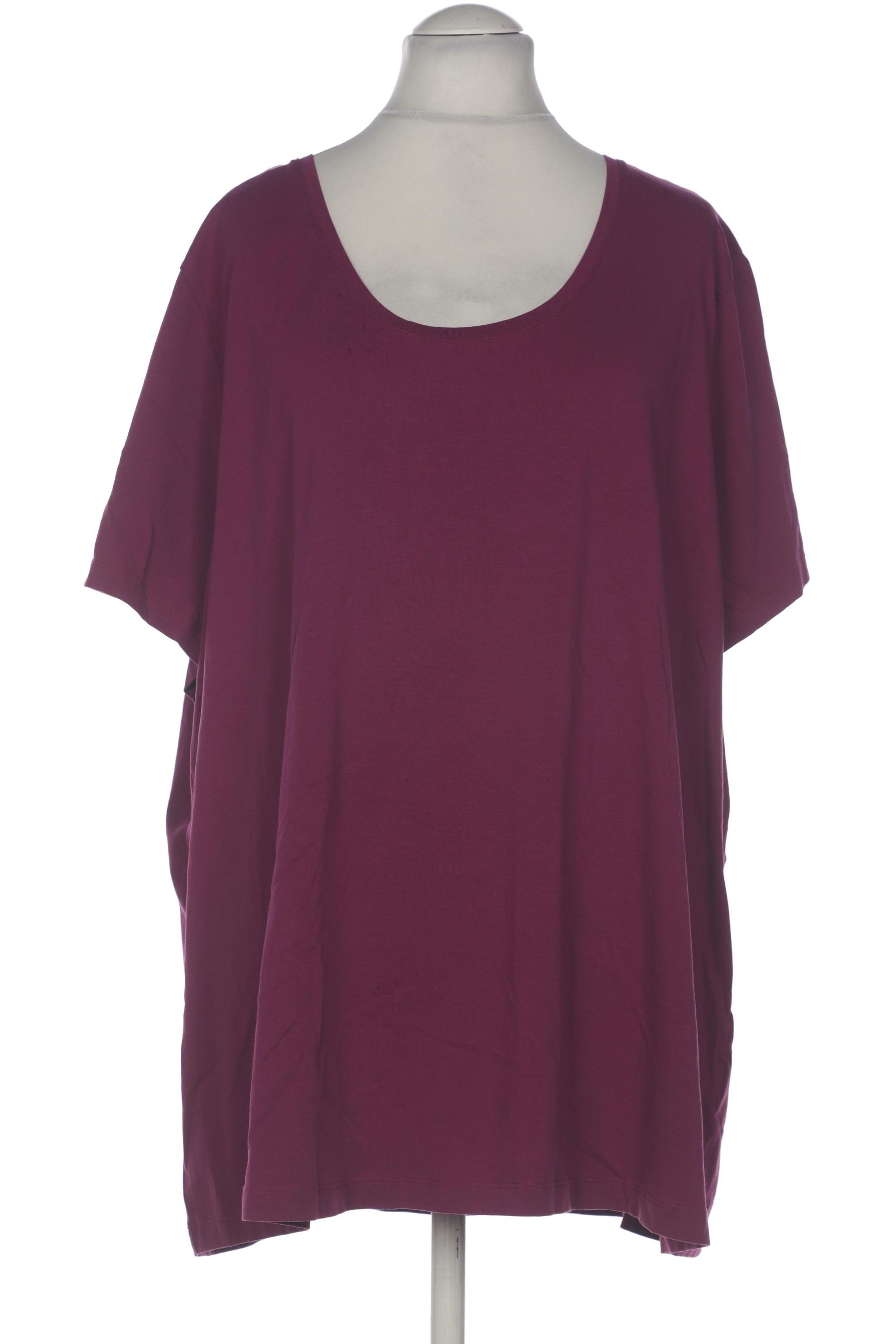 

sheego Damen T-Shirt, bordeaux, Gr. 56