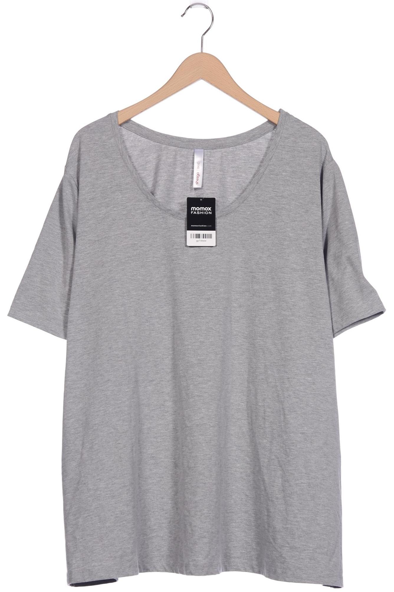 

sheego Damen T-Shirt, grau, Gr. 56