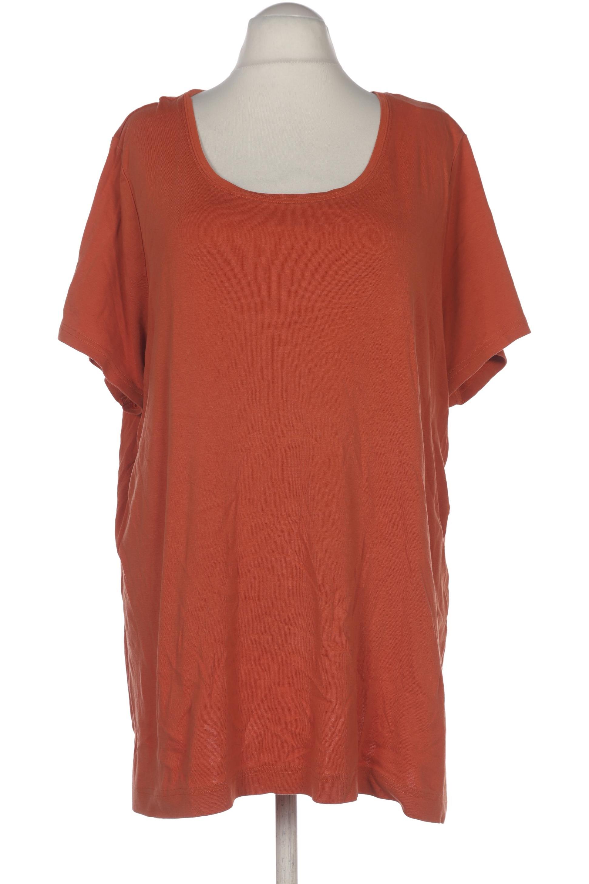 

sheego Damen T-Shirt, orange, Gr. 56