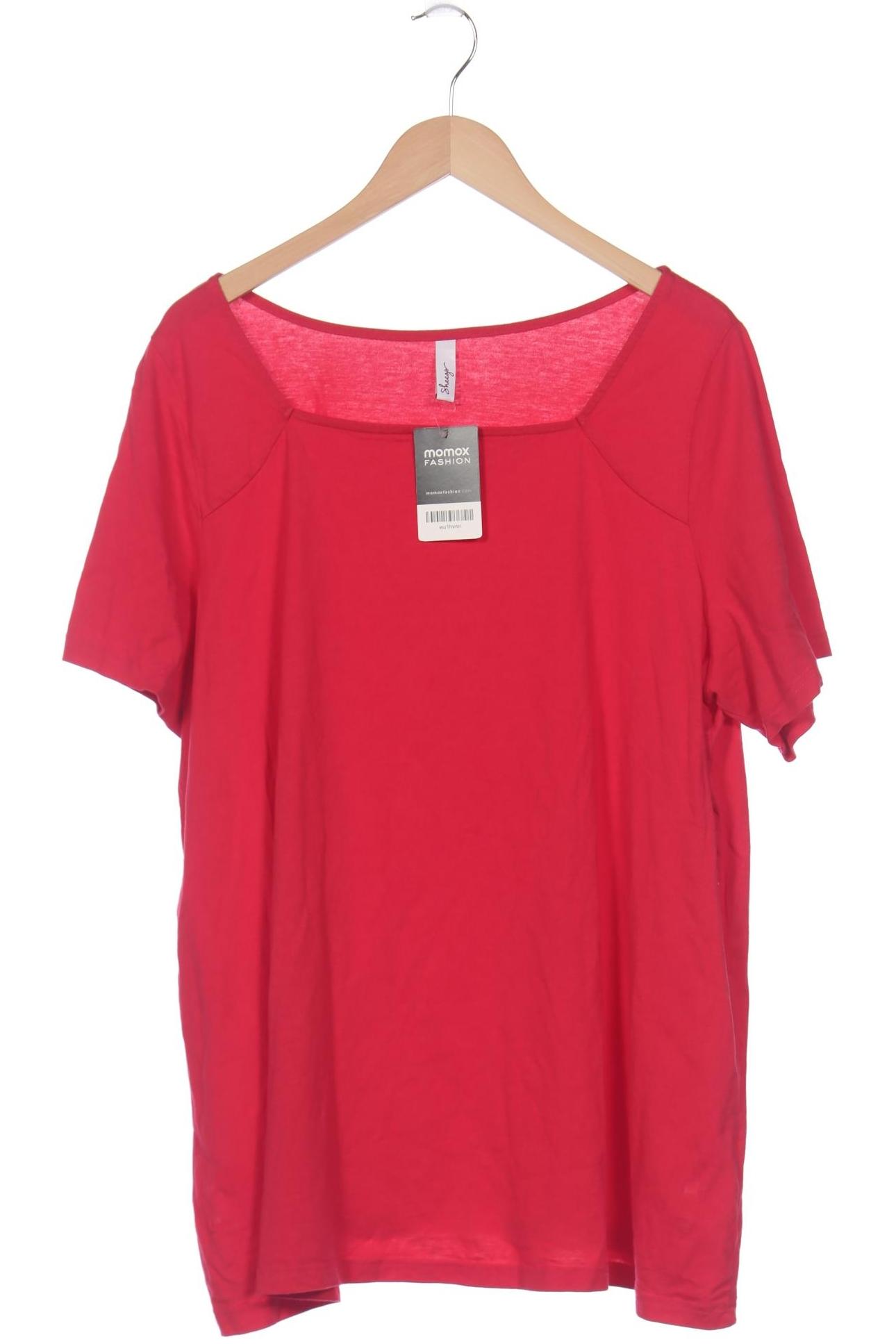 

sheego Damen T-Shirt, pink, Gr. 52