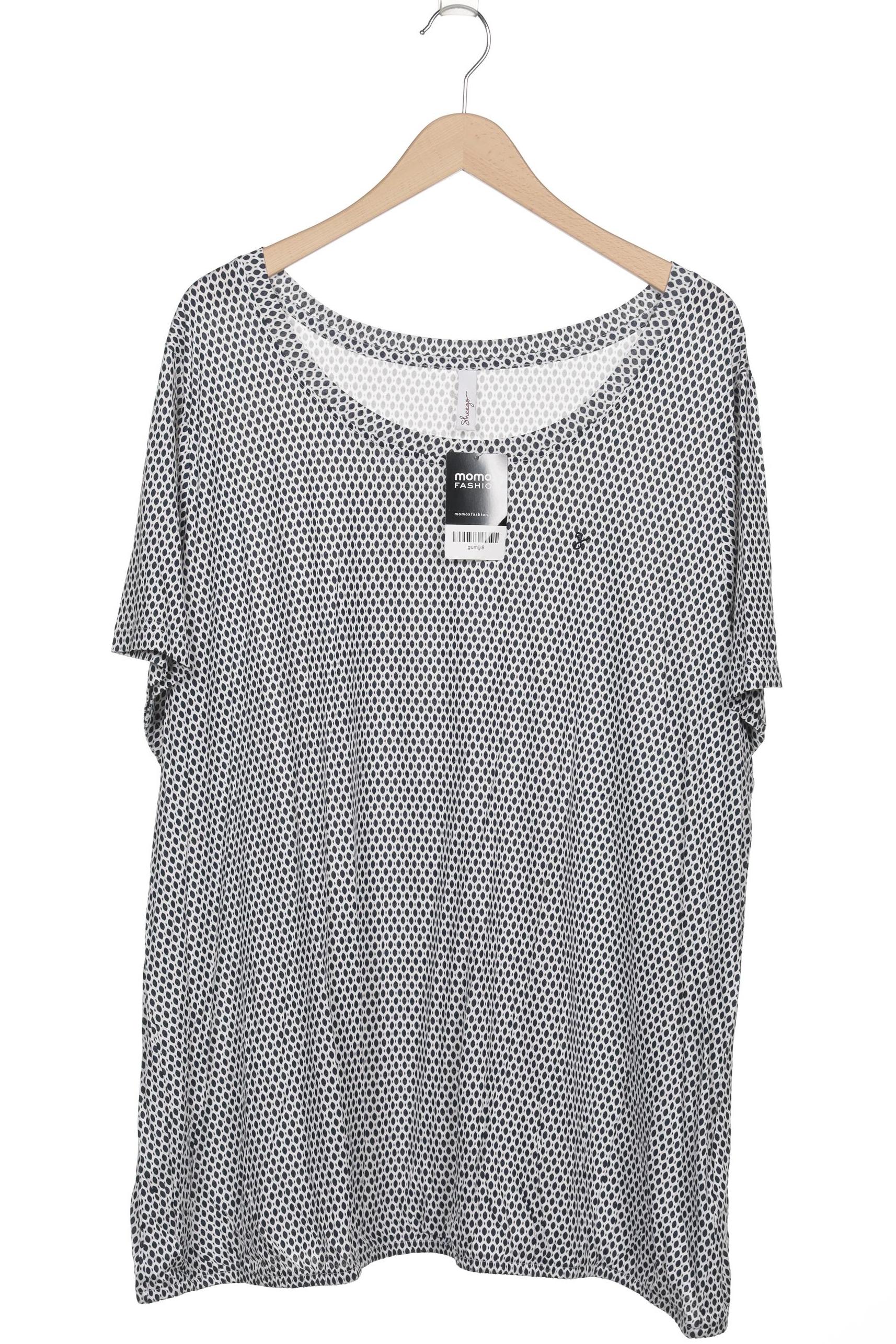 

sheego Damen T-Shirt, grau, Gr. 52