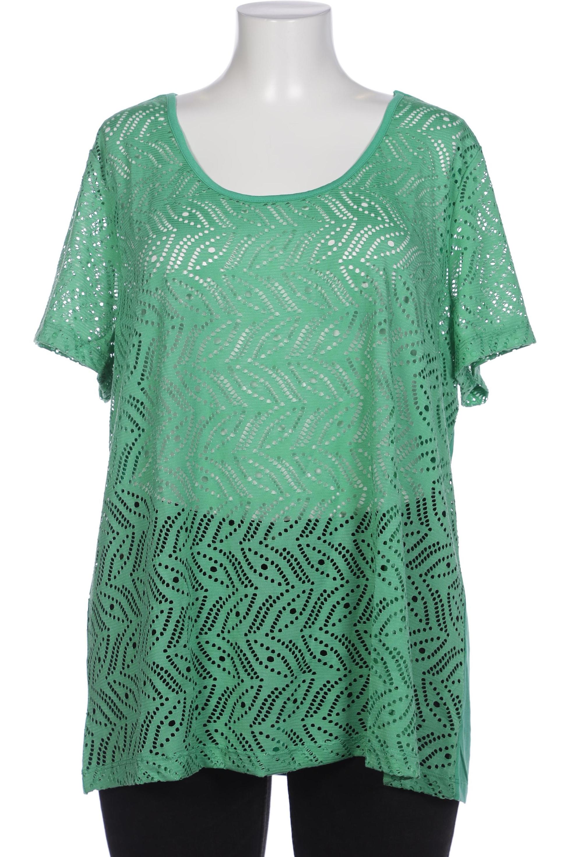 

sheego Damen T-Shirt, grün, Gr. 48