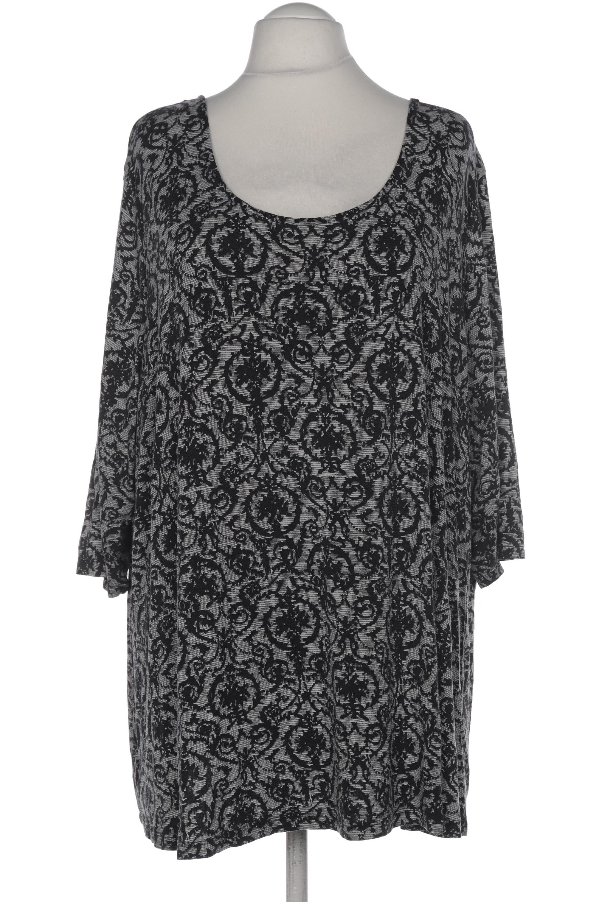 

sheego Damen T-Shirt, schwarz, Gr. 56