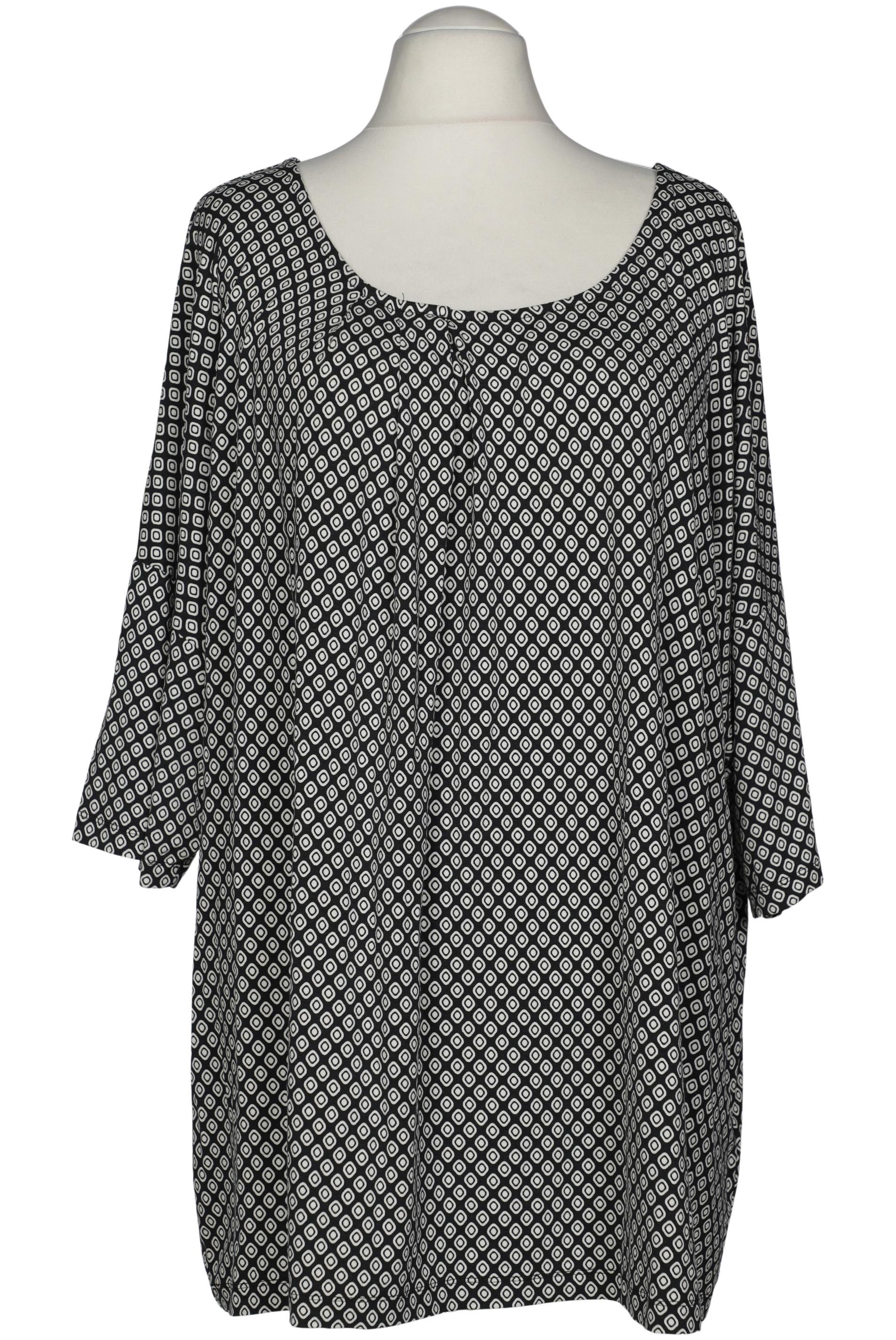 

sheego Damen T-Shirt, schwarz, Gr. 56