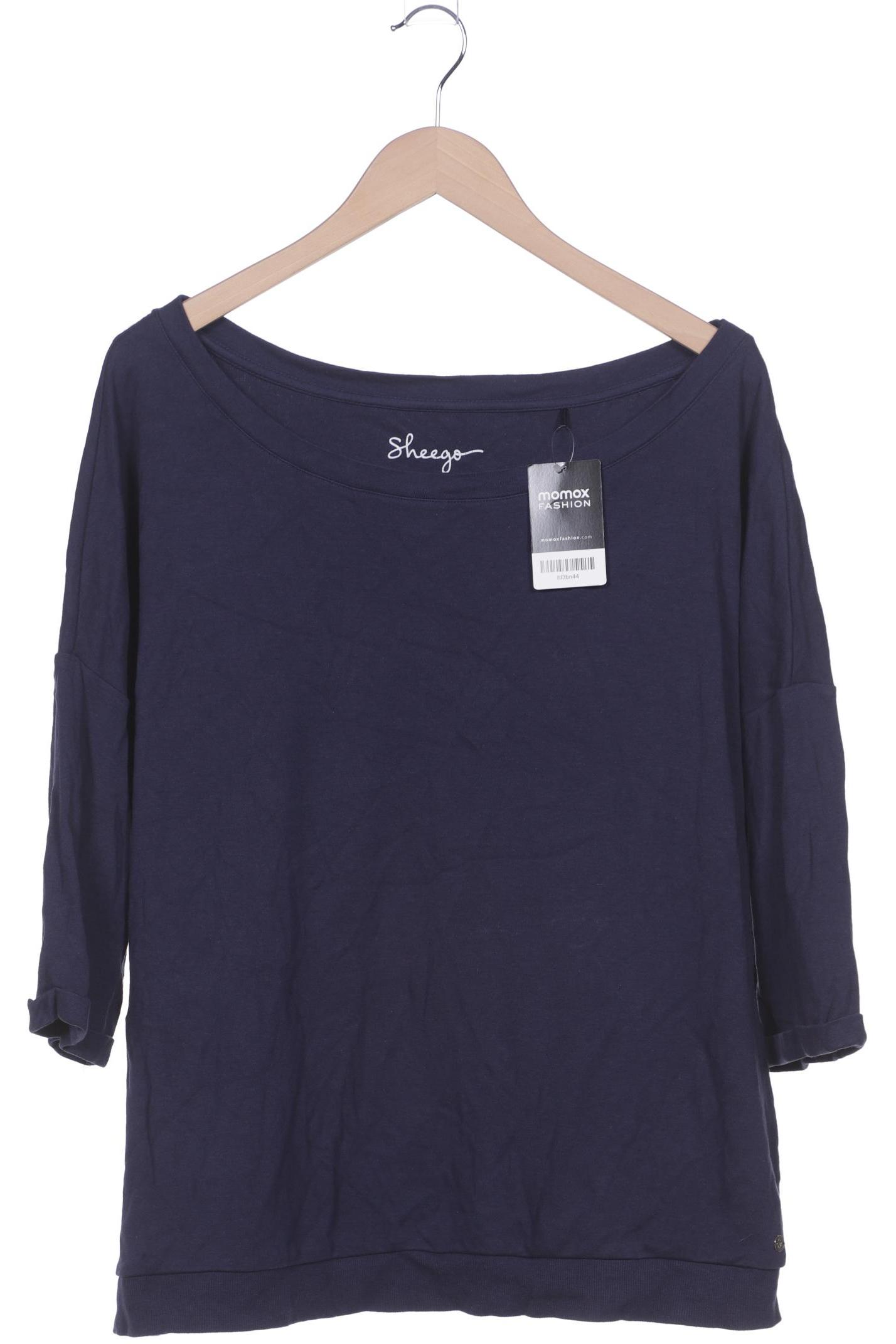 

sheego Damen T-Shirt, marineblau