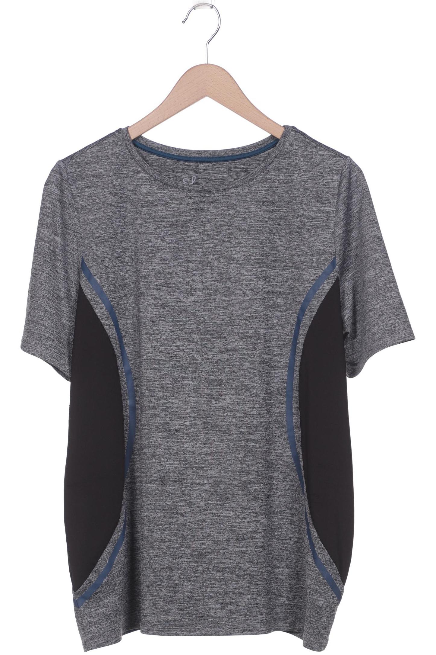 

sheego Damen T-Shirt, grau