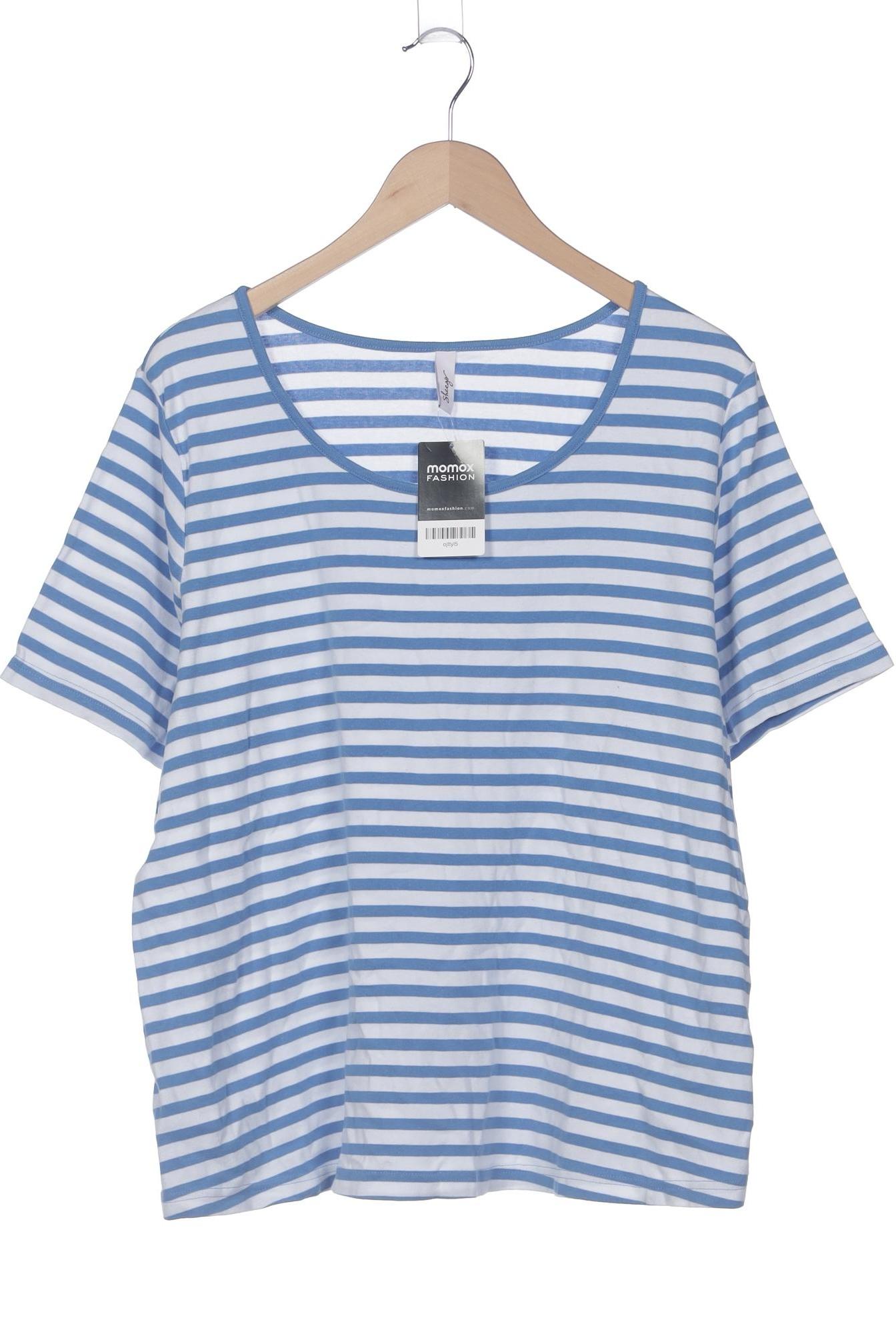 

sheego Damen T-Shirt, blau, Gr. 48