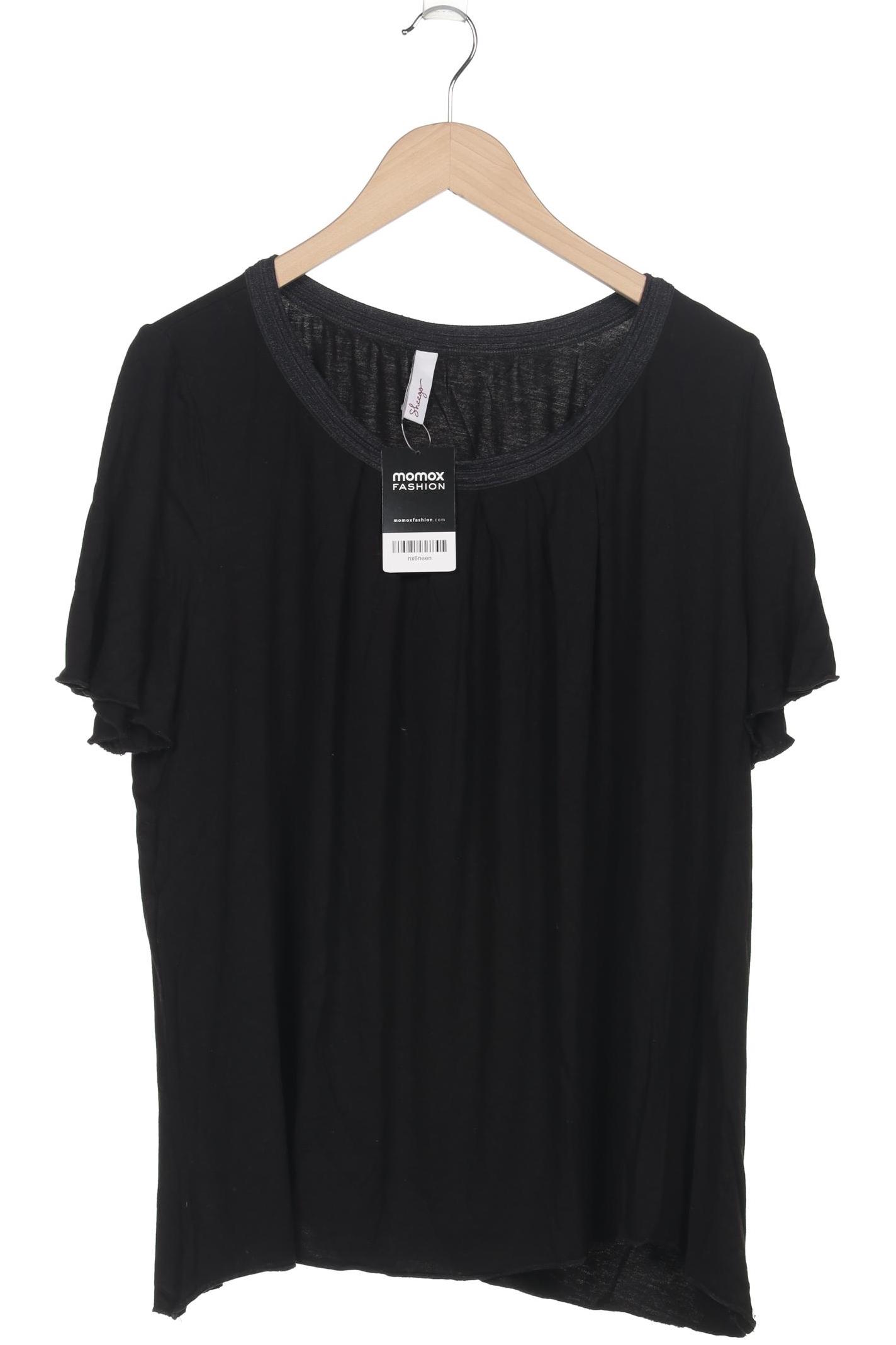 

sheego Damen T-Shirt, schwarz, Gr. 42