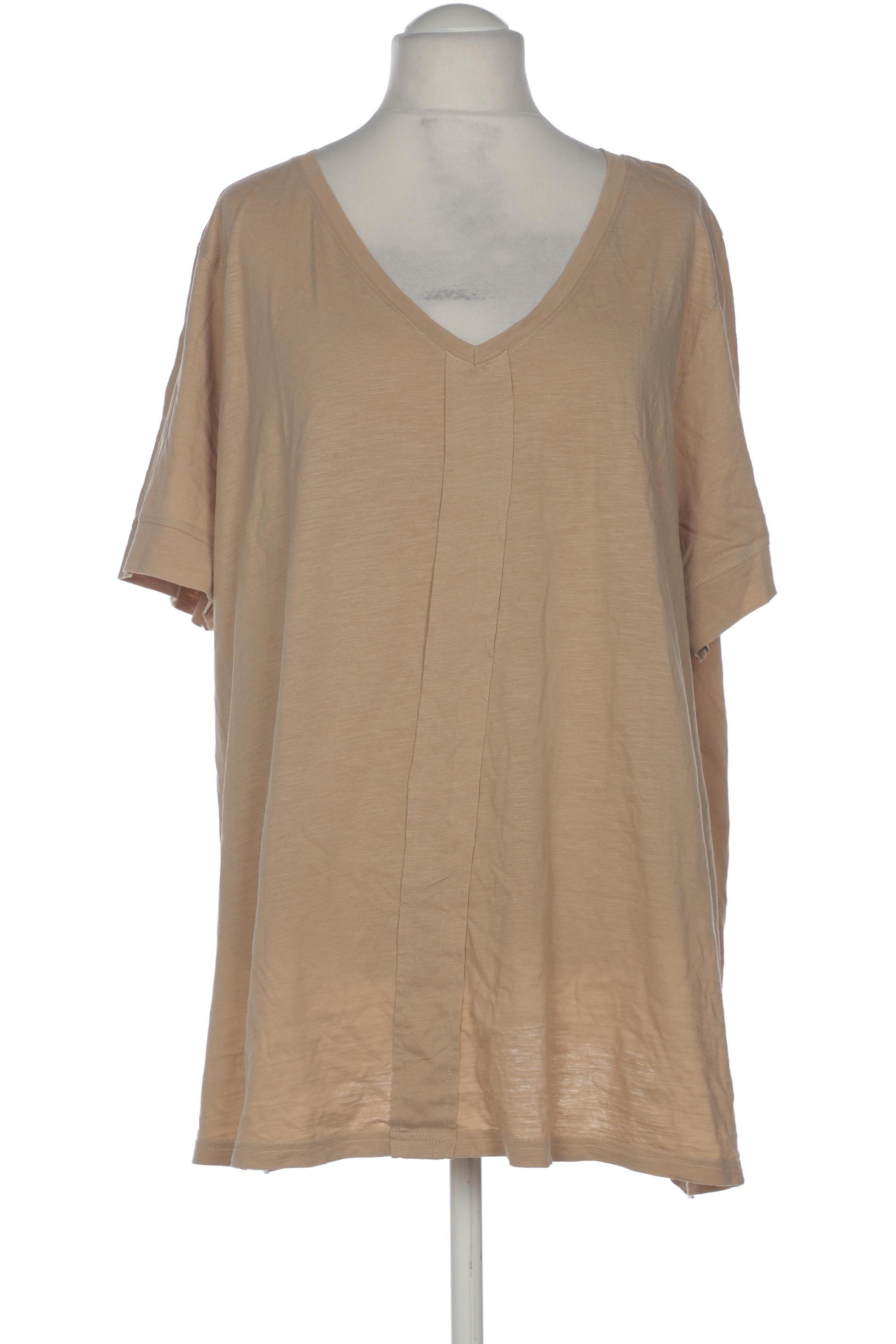 

sheego Damen T-Shirt, beige, Gr. 56