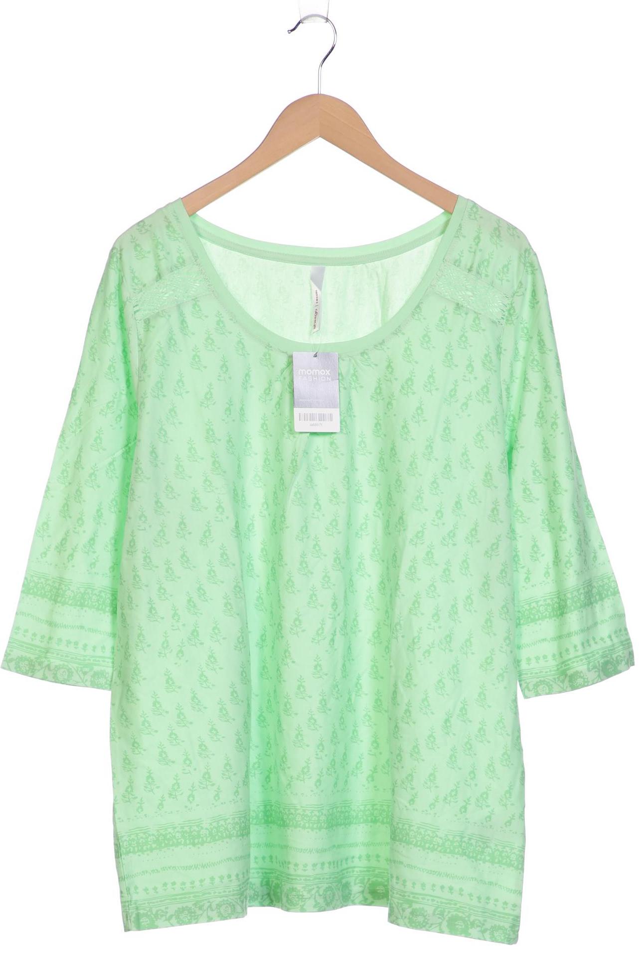 

sheego Damen T-Shirt, grün, Gr. 48