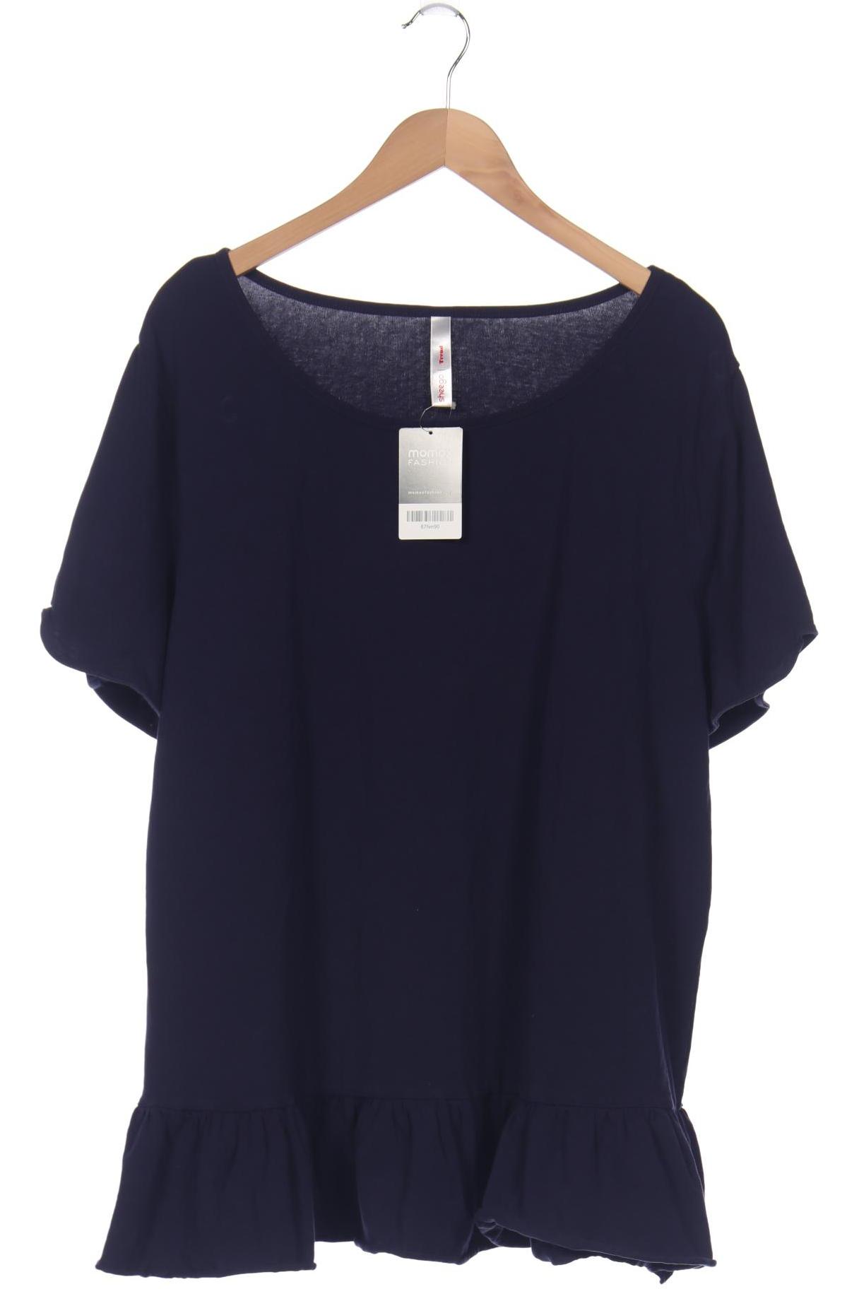 

sheego Damen T-Shirt, marineblau