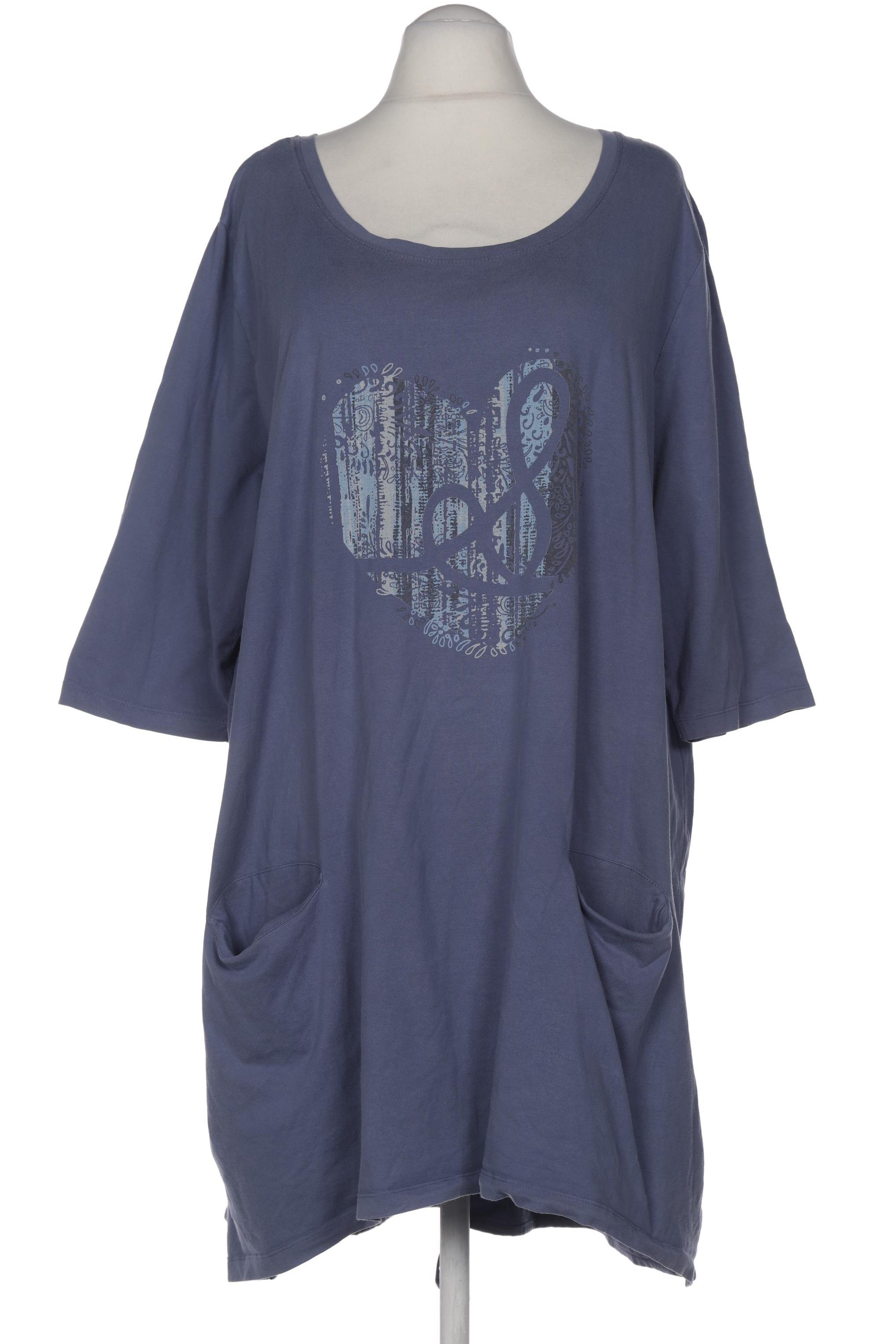 

sheego Damen T-Shirt, blau, Gr. 58