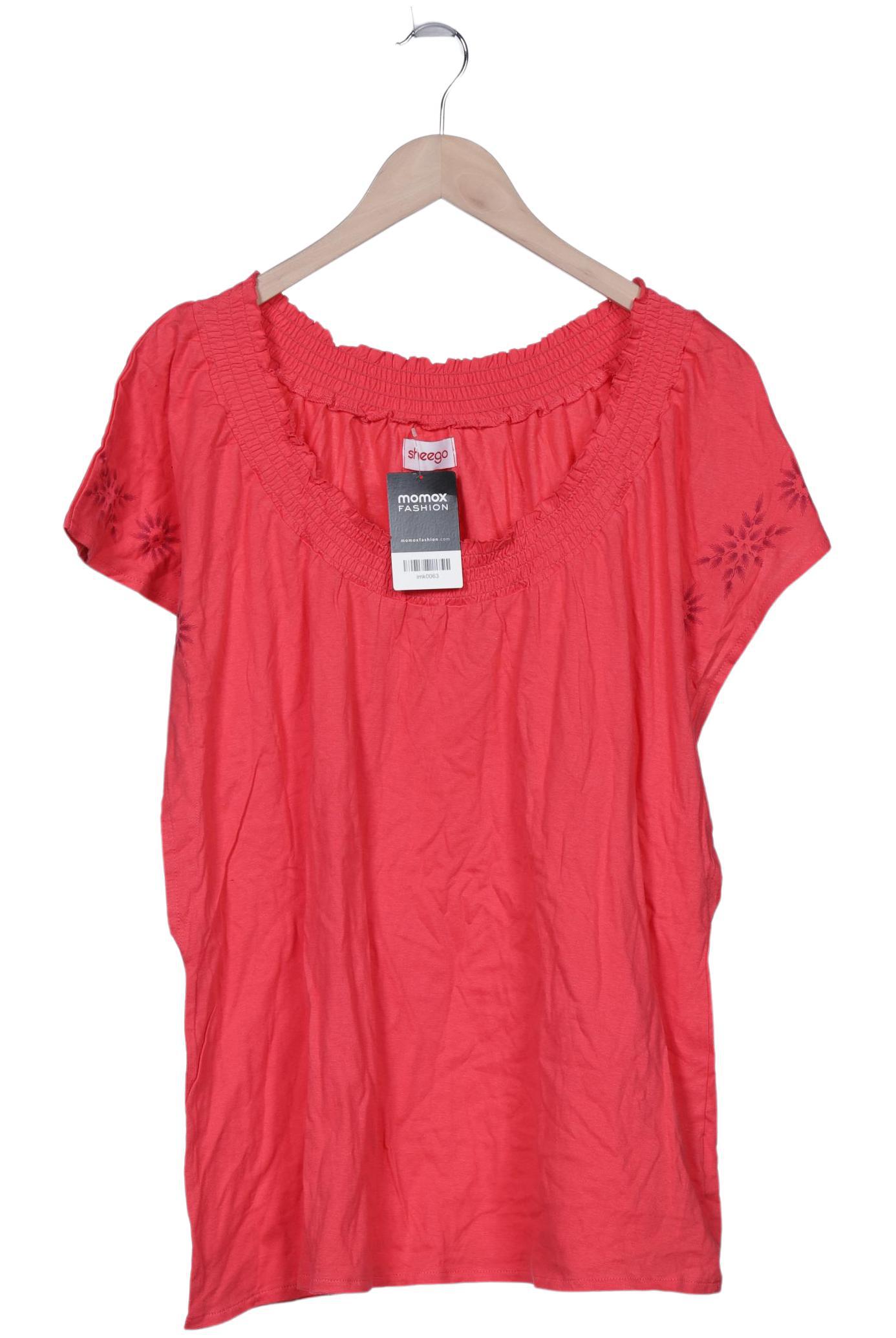 

sheego Damen T-Shirt, rot, Gr. 44