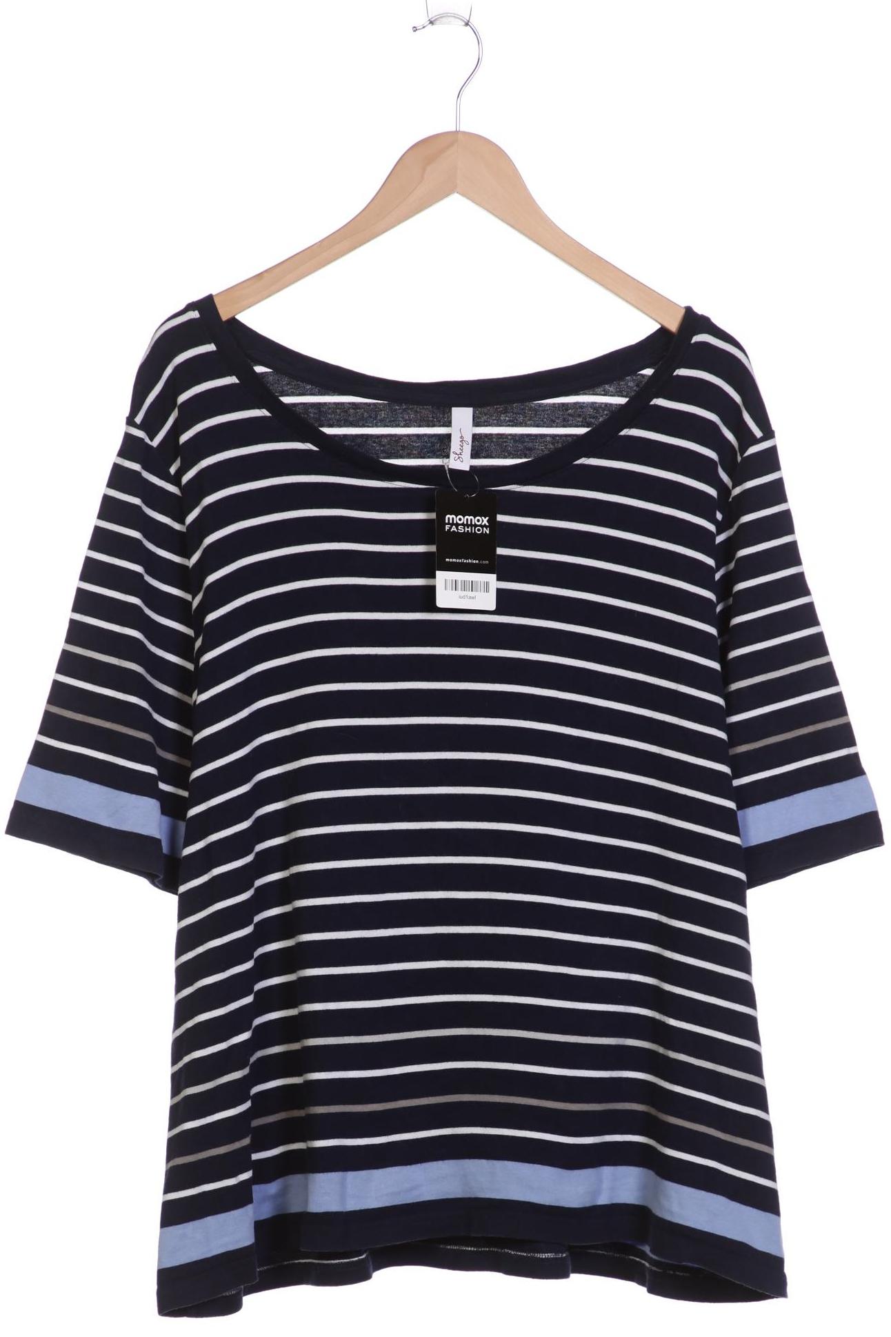 

sheego Damen T-Shirt, marineblau