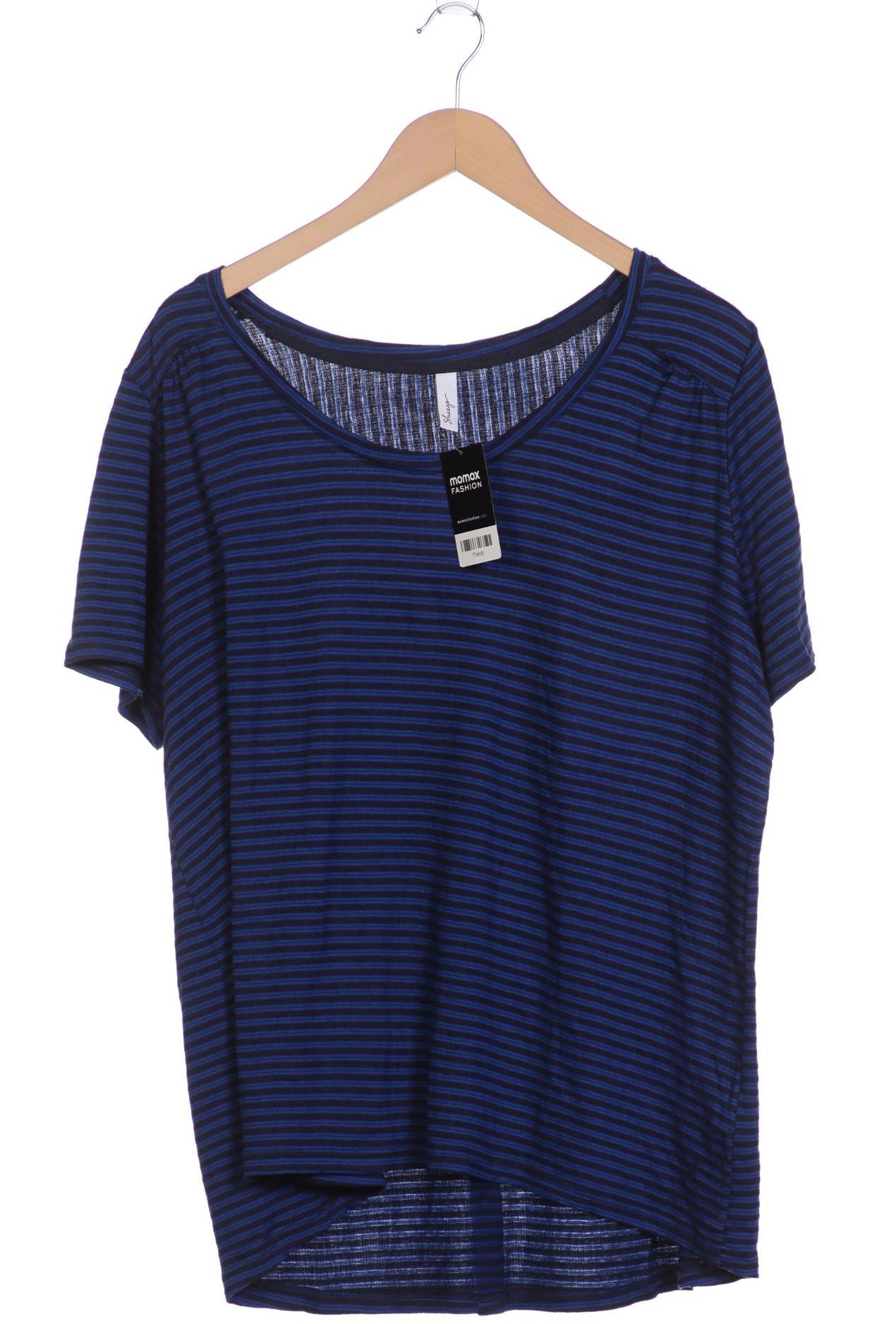 

sheego Damen T-Shirt, marineblau