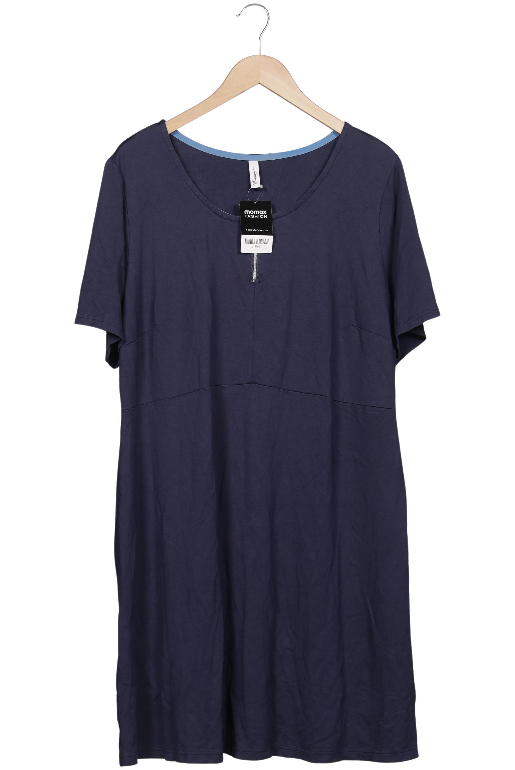 

sheego Damen T-Shirt, marineblau, Gr. 52