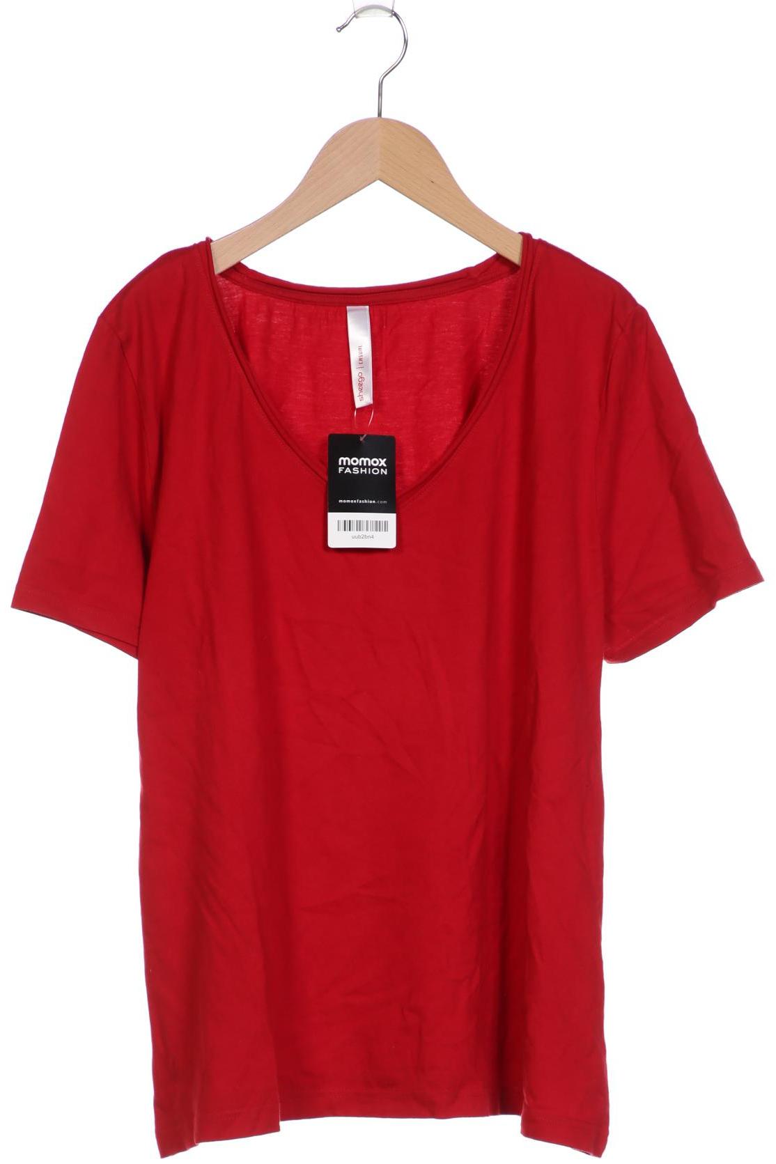 

sheego Damen T-Shirt, rot, Gr. 44