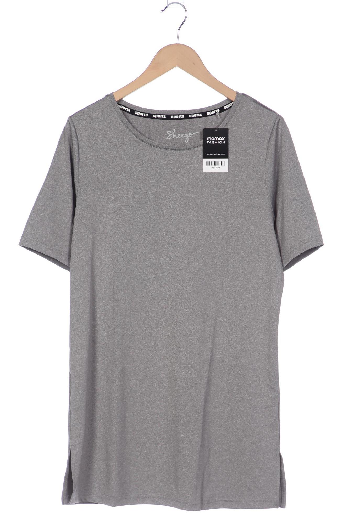 

sheego Damen T-Shirt, grau, Gr. 40