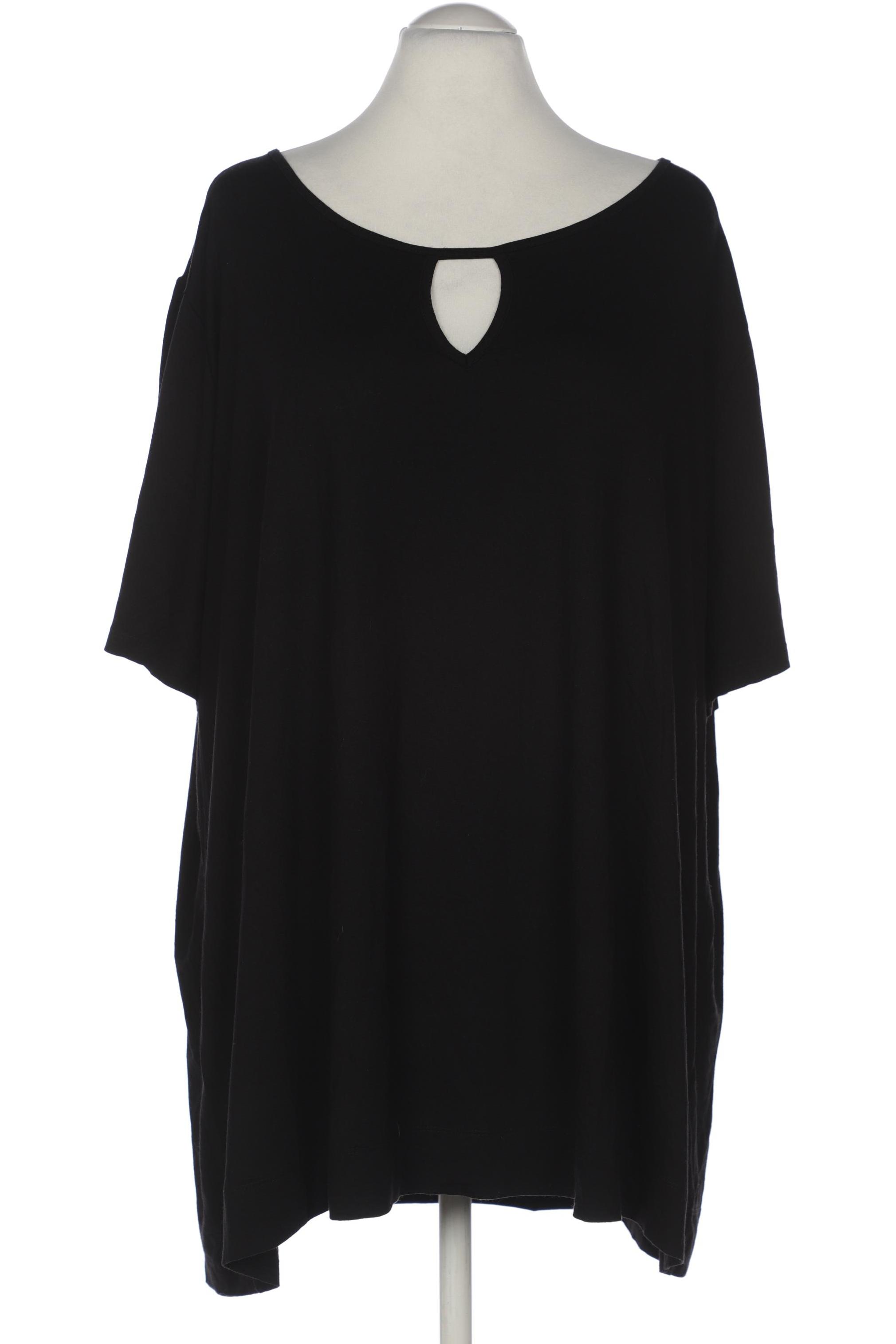 

sheego Damen T-Shirt, schwarz, Gr. 56
