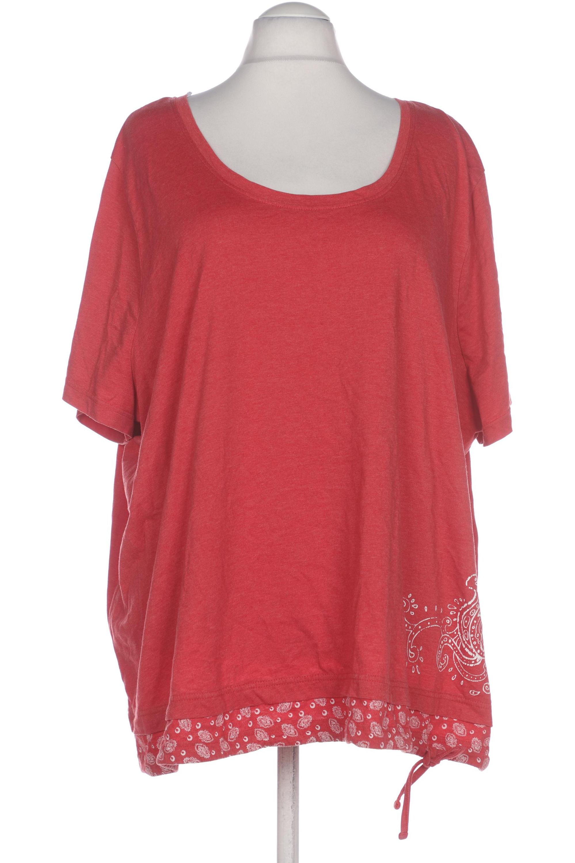 

sheego Damen T-Shirt, rot, Gr. 56