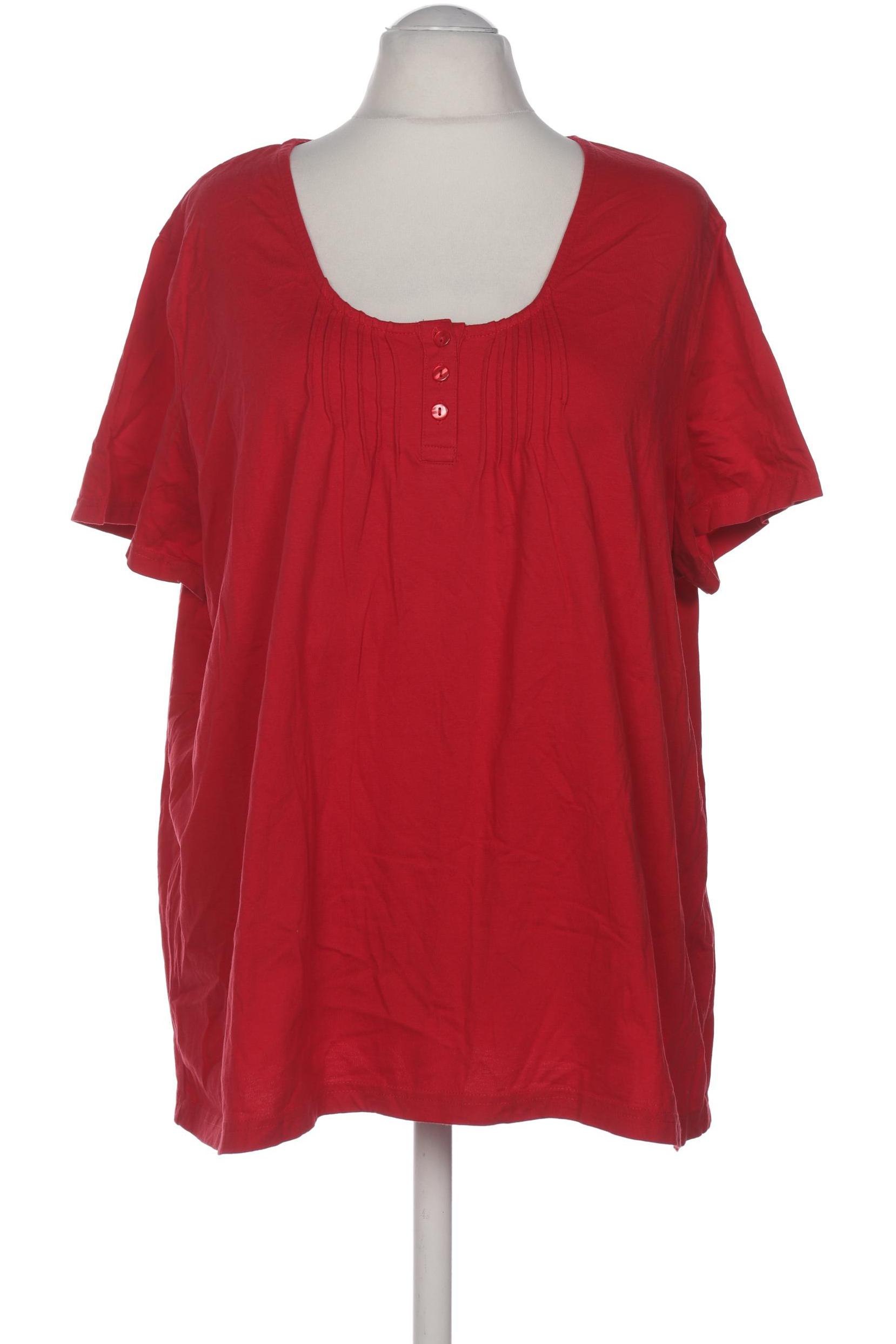 

sheego Damen T-Shirt, rot, Gr. 52