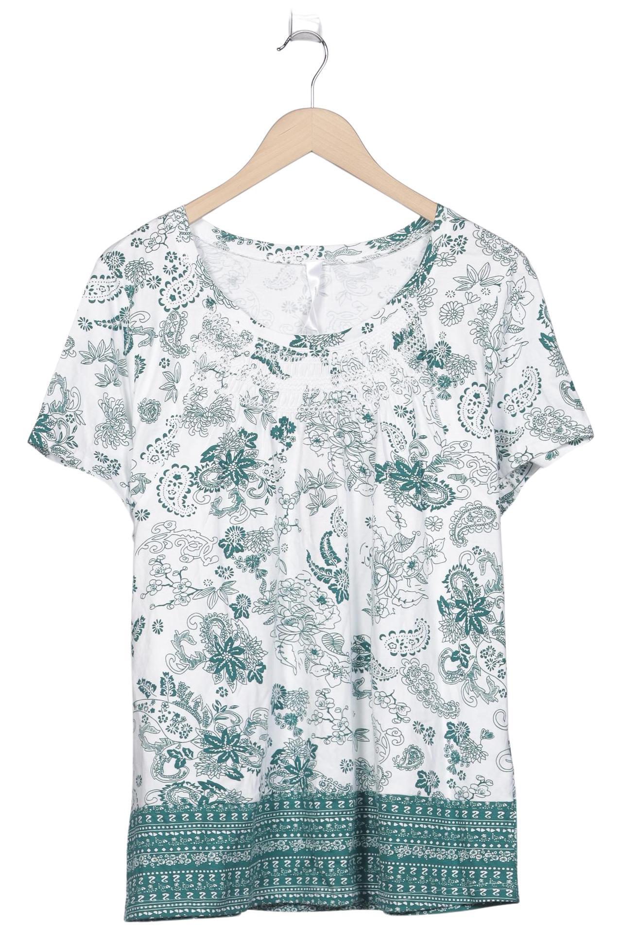 

sheego Damen T-Shirt, mehrfarbig, Gr. 44