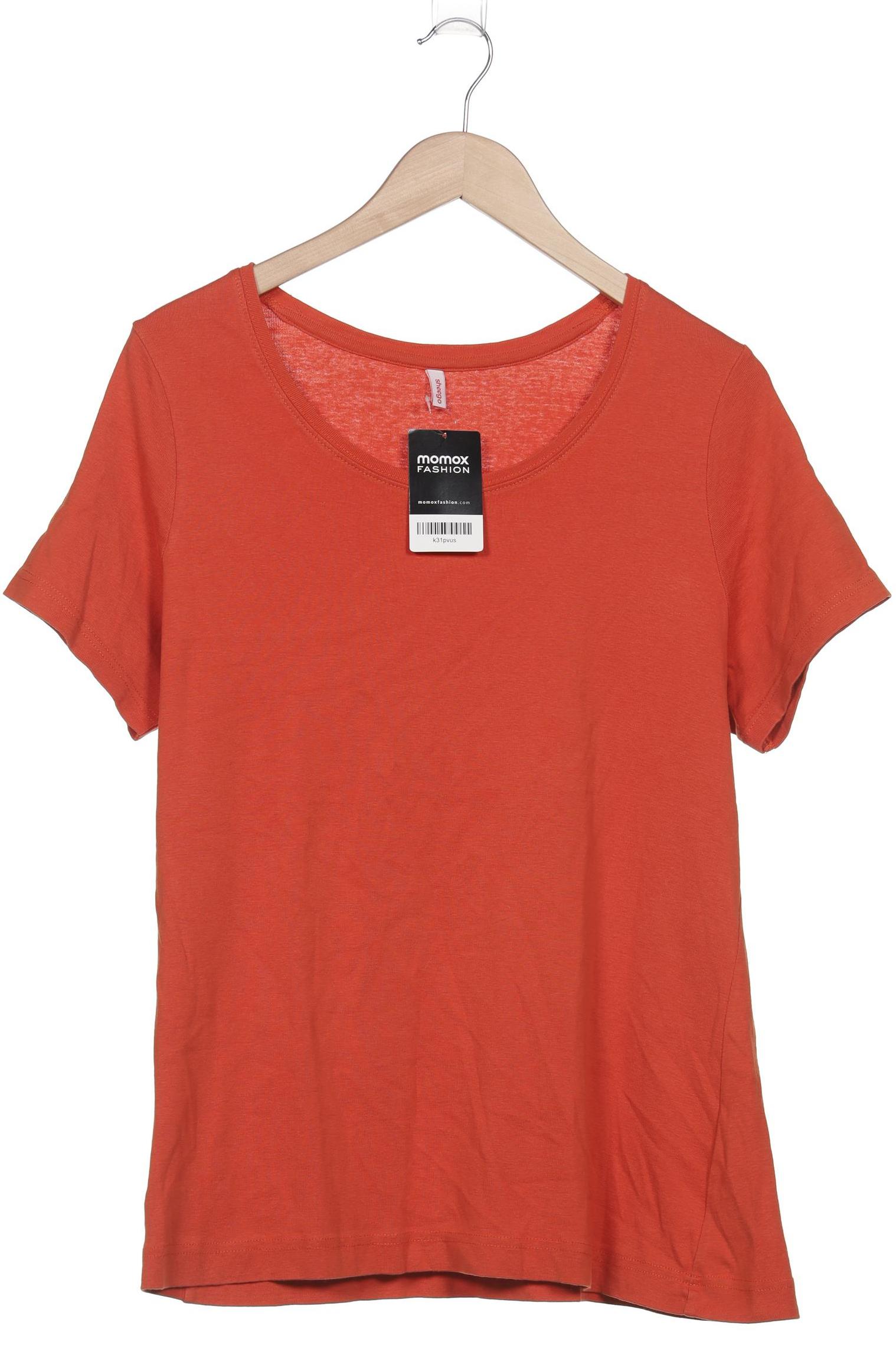 

sheego Damen T-Shirt, orange, Gr. 44