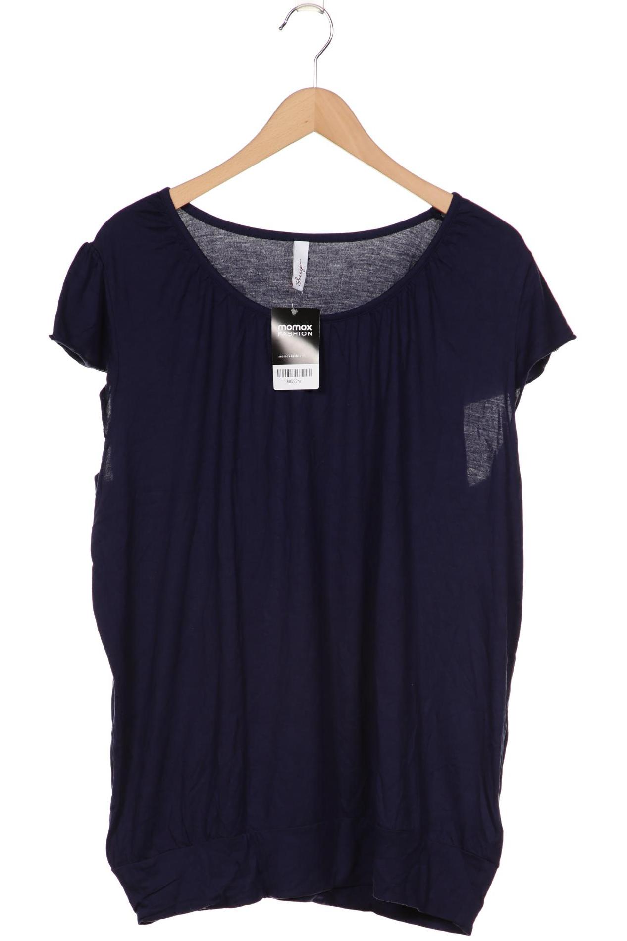 

sheego Damen T-Shirt, marineblau, Gr. 48