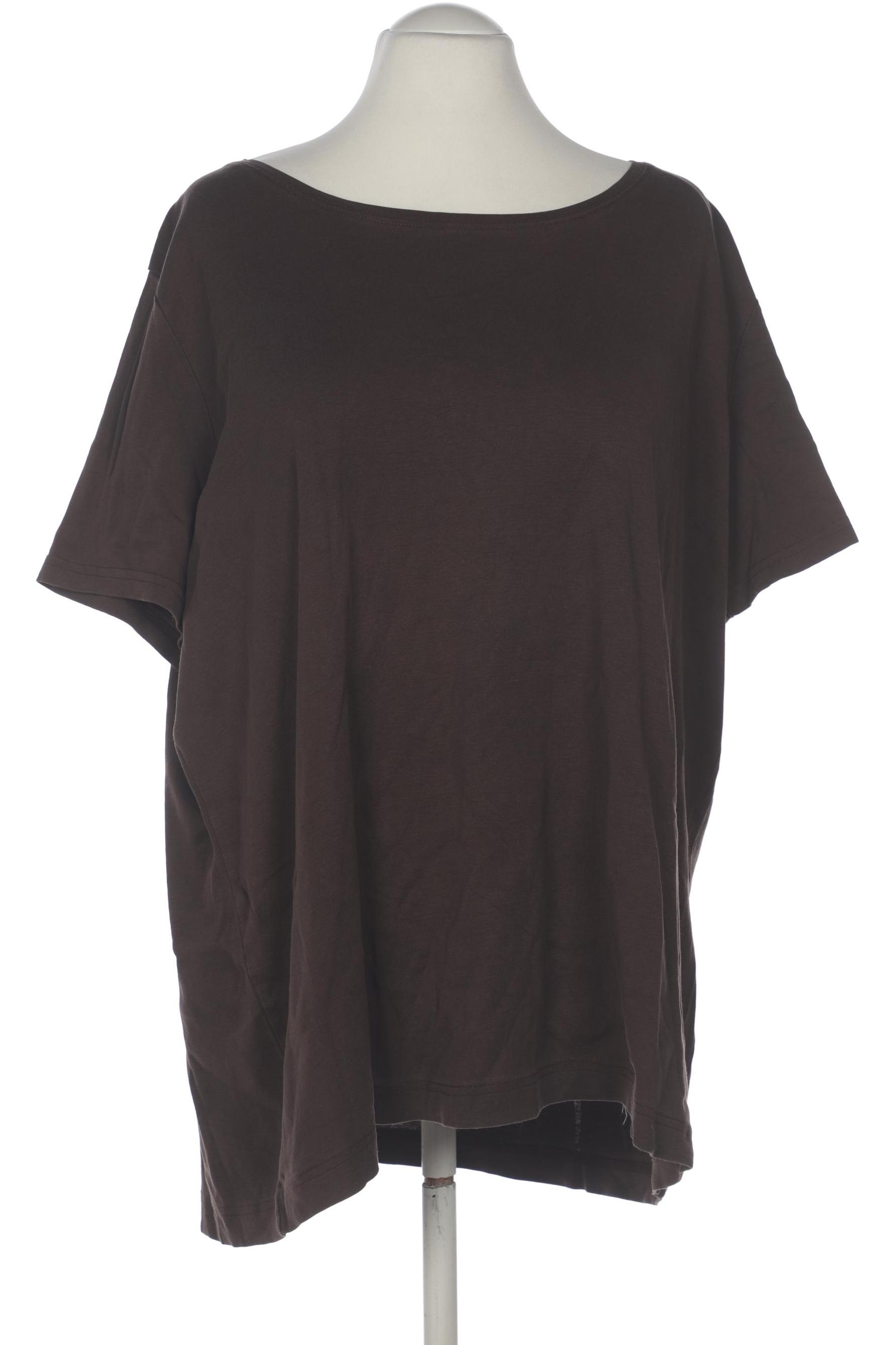 

sheego Damen T-Shirt, braun, Gr. 56