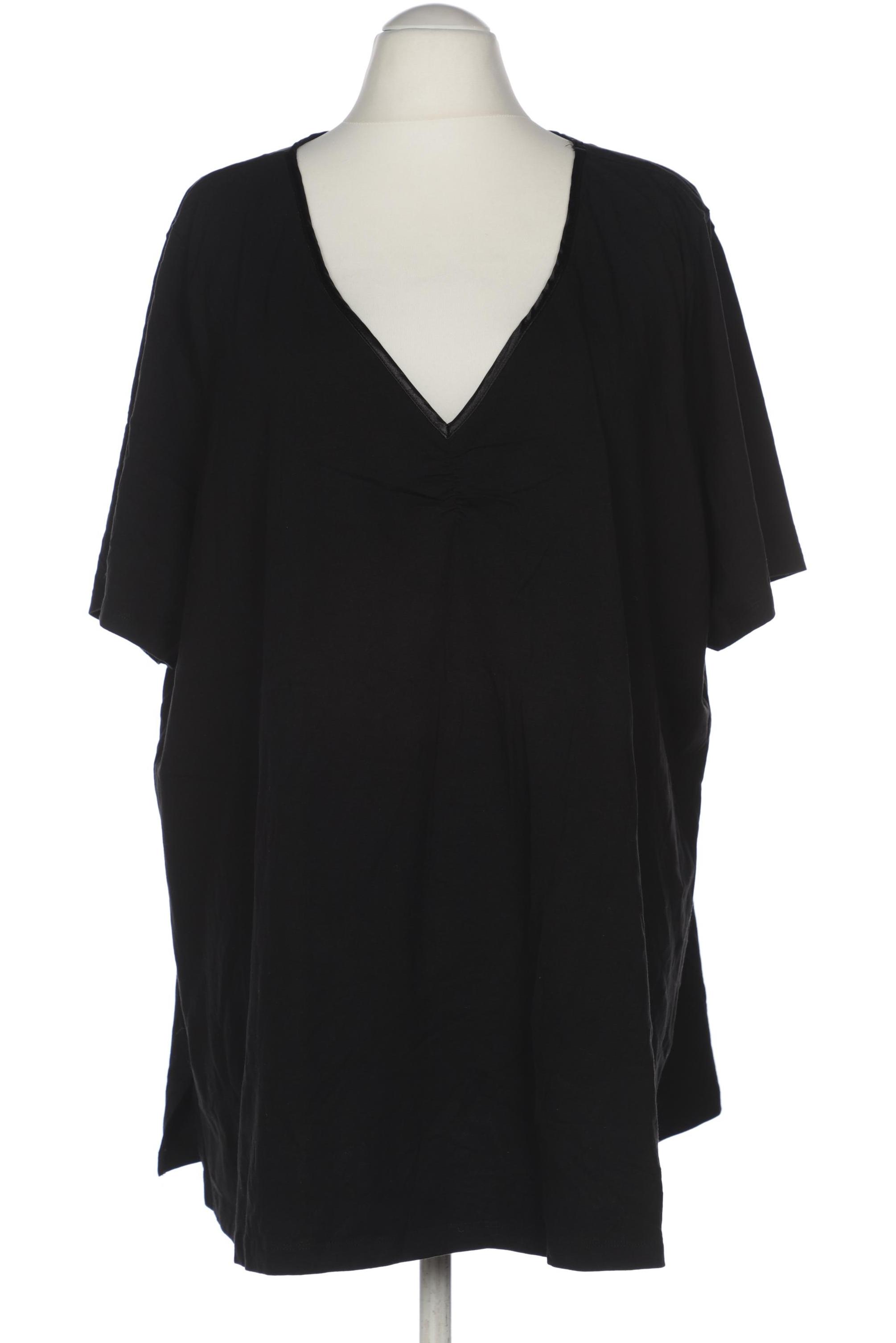

sheego Damen T-Shirt, schwarz, Gr. 56