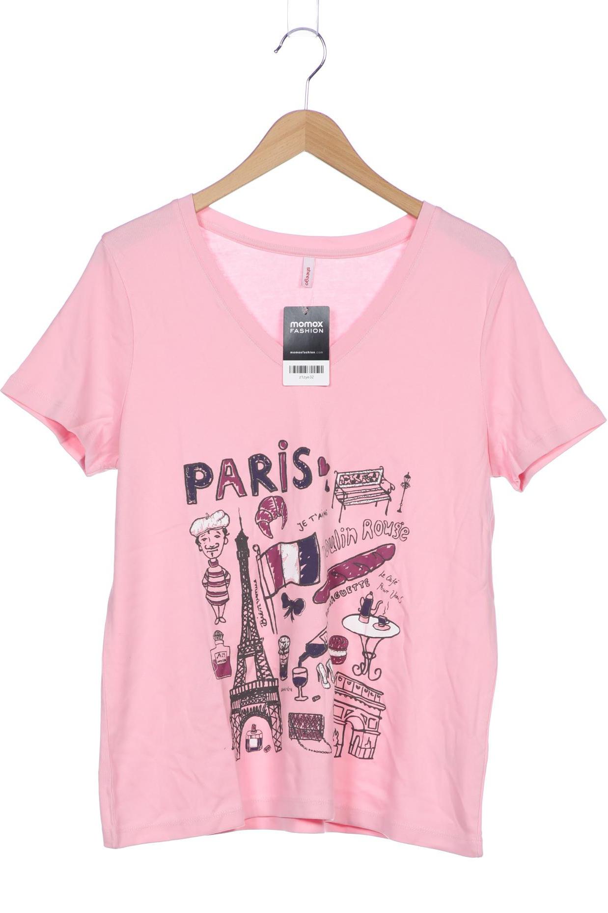 

sheego Damen T-Shirt, pink, Gr. 44