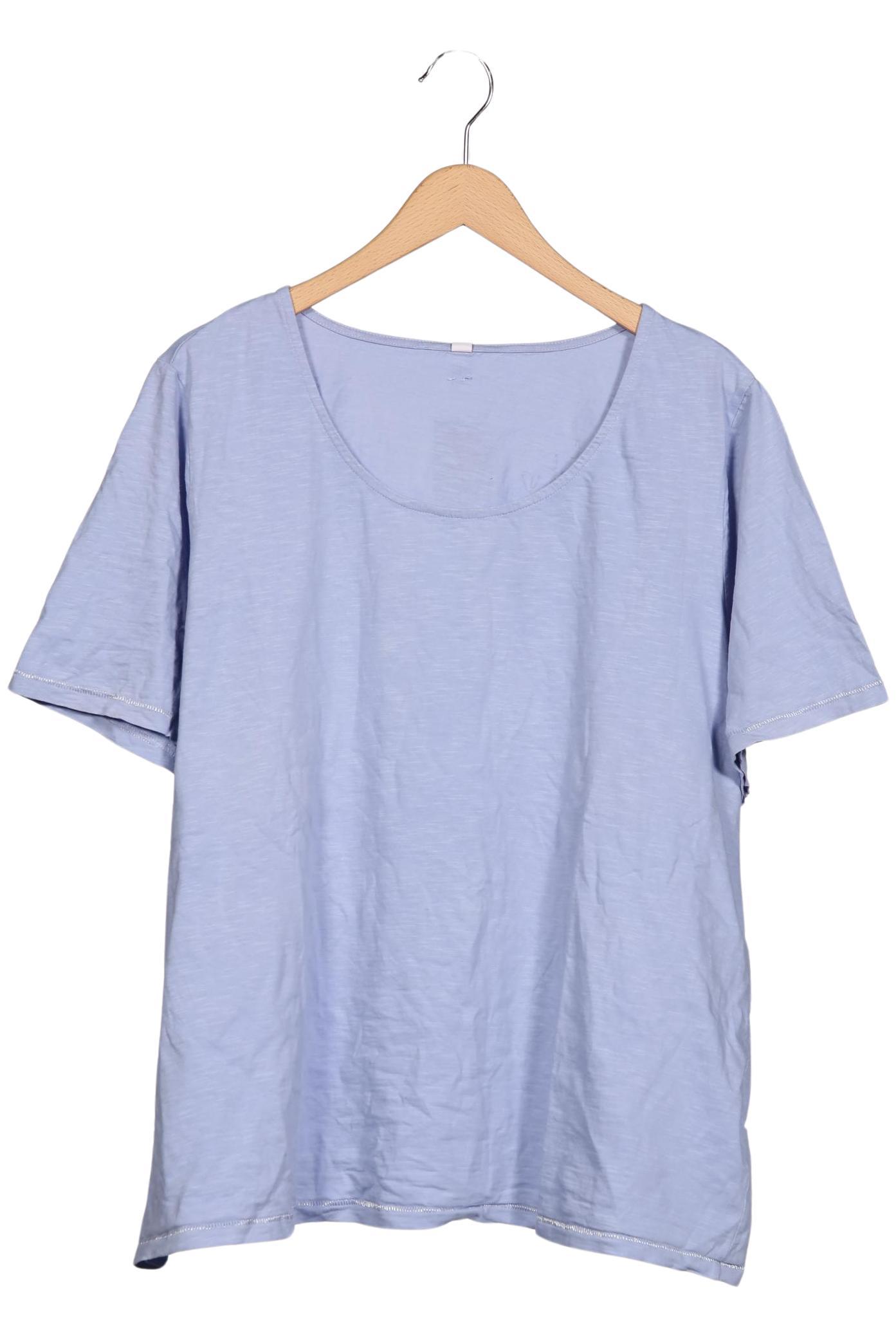 

sheego Damen T-Shirt, hellblau, Gr. 52
