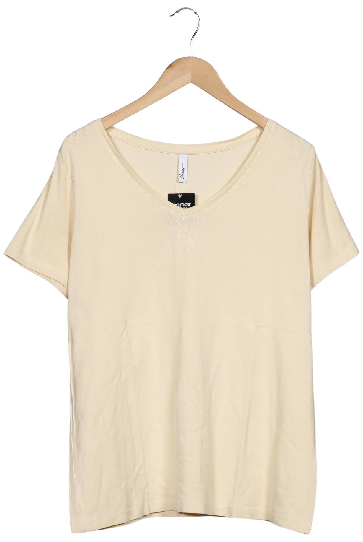 

sheego Damen T-Shirt, cremeweiß, Gr. 44