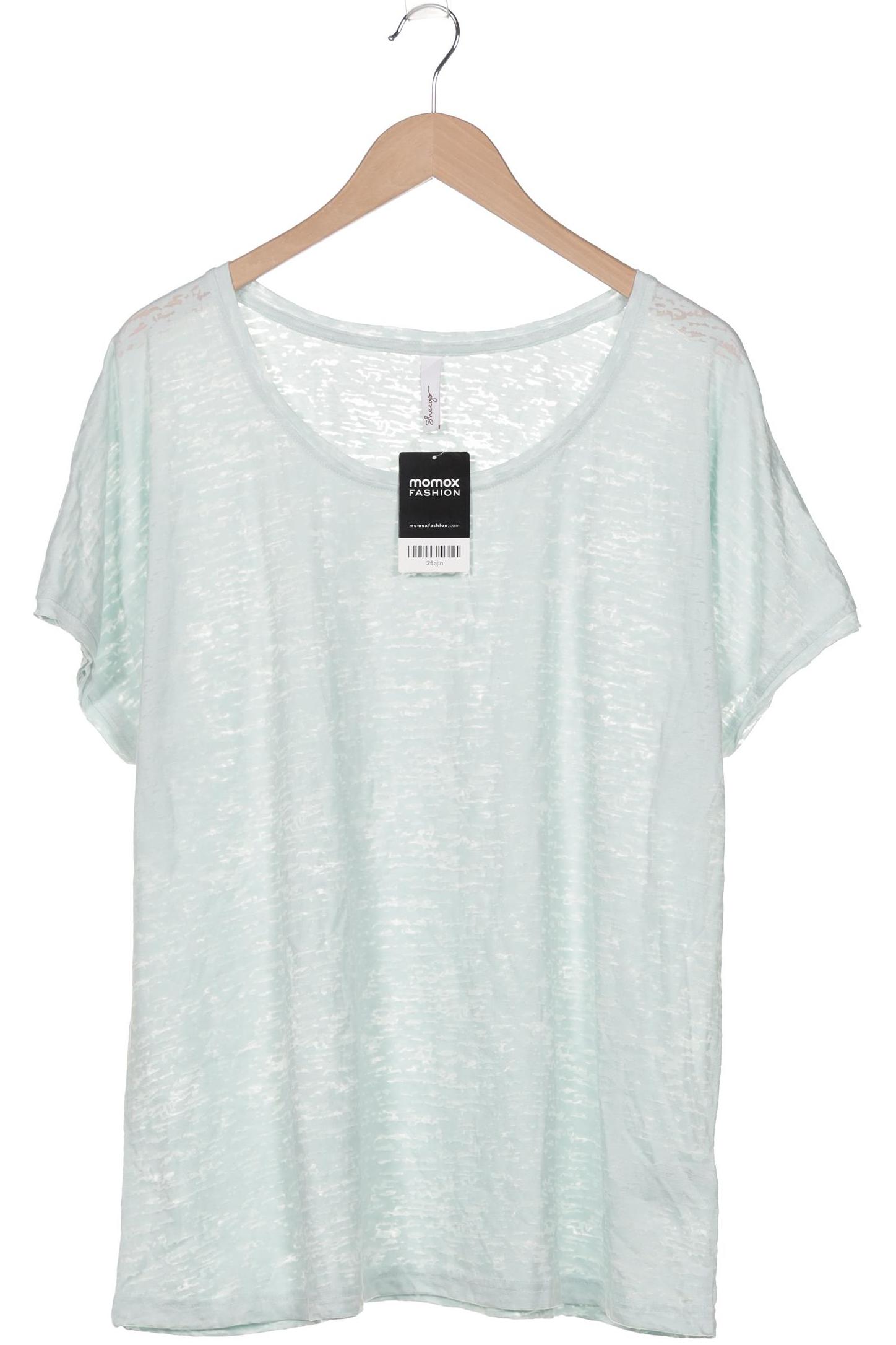 

sheego Damen T-Shirt, hellgrün, Gr. 48