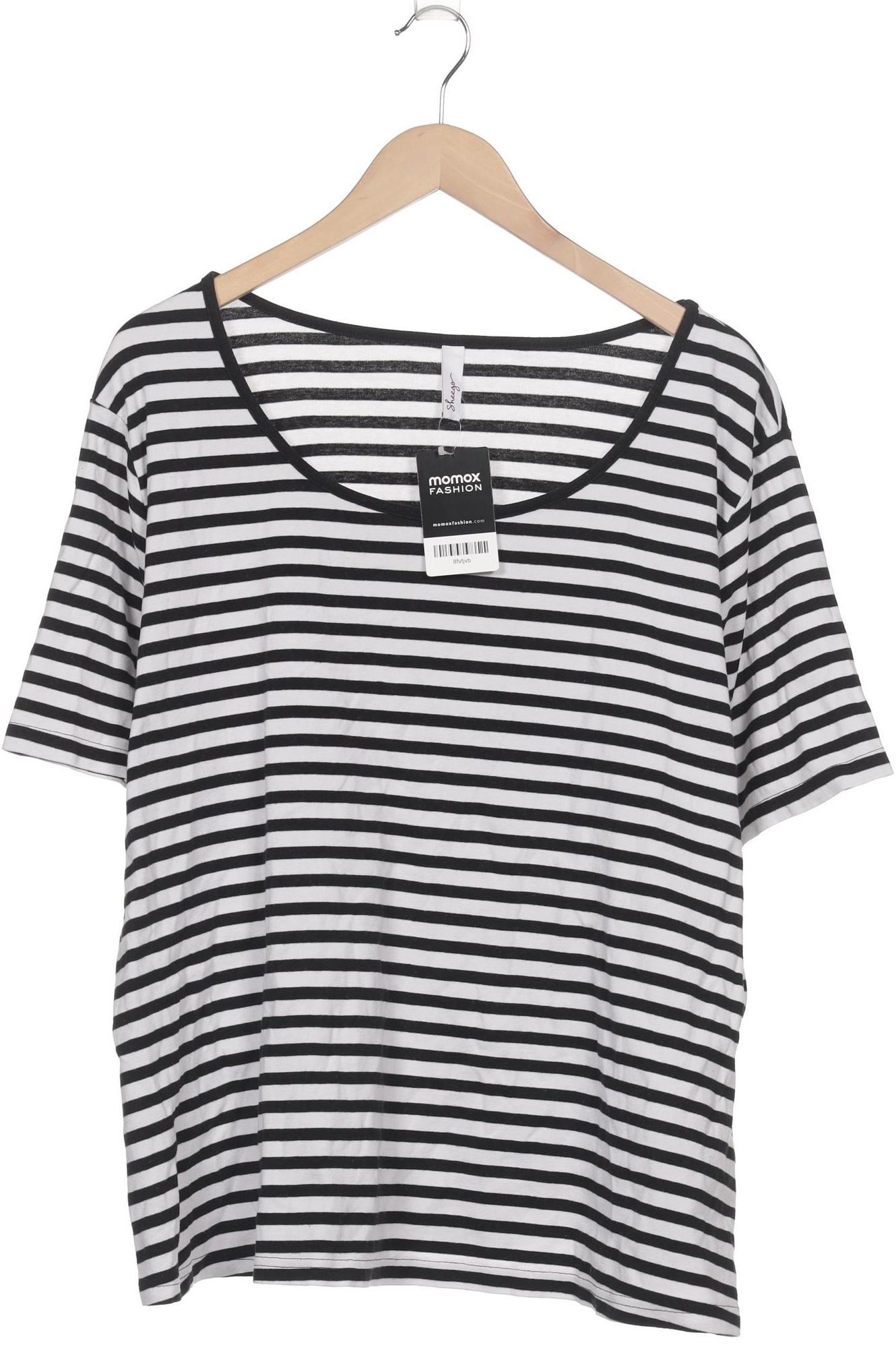 

sheego Damen T-Shirt, schwarz, Gr. 52