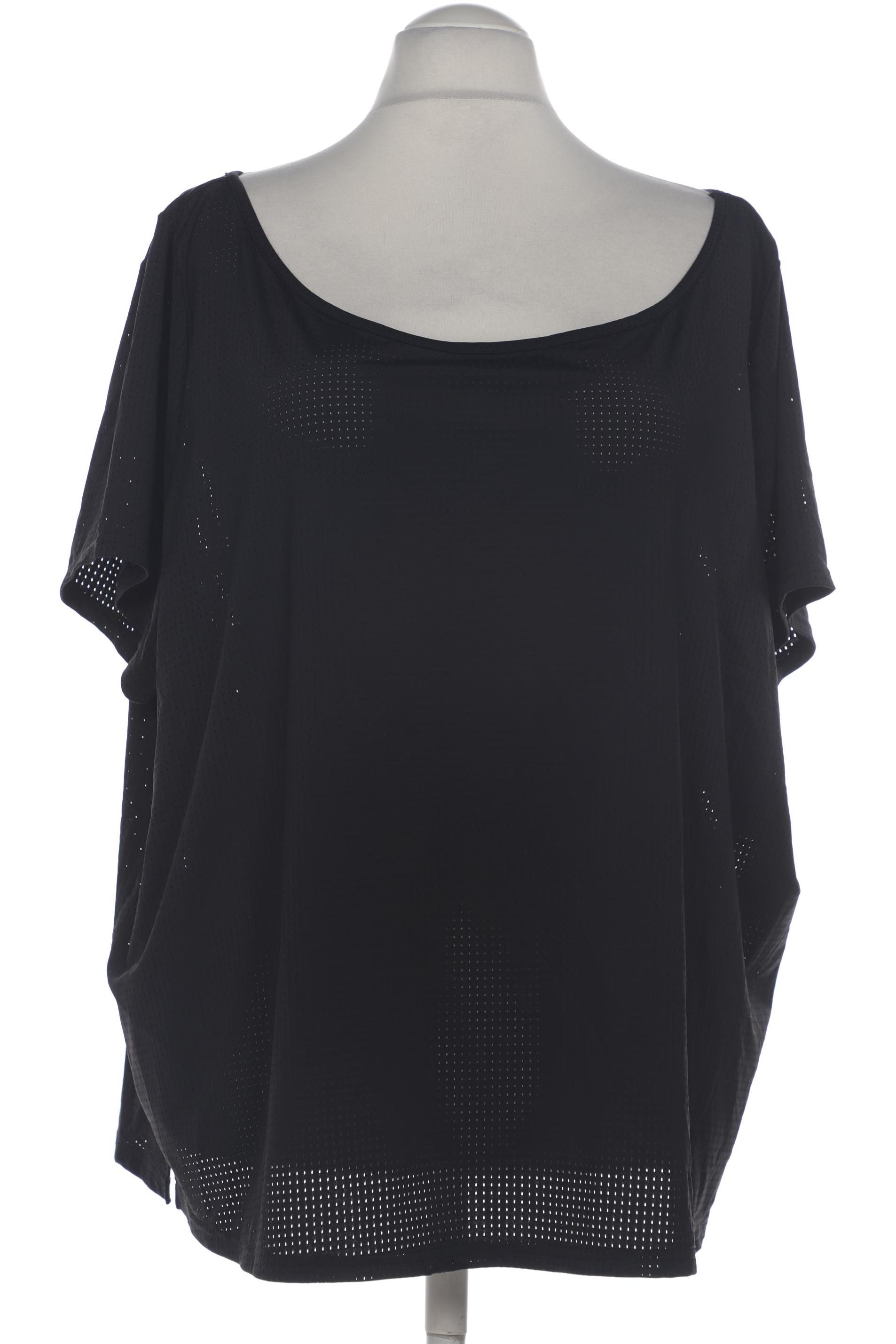 

sheego Damen T-Shirt, schwarz, Gr. 54