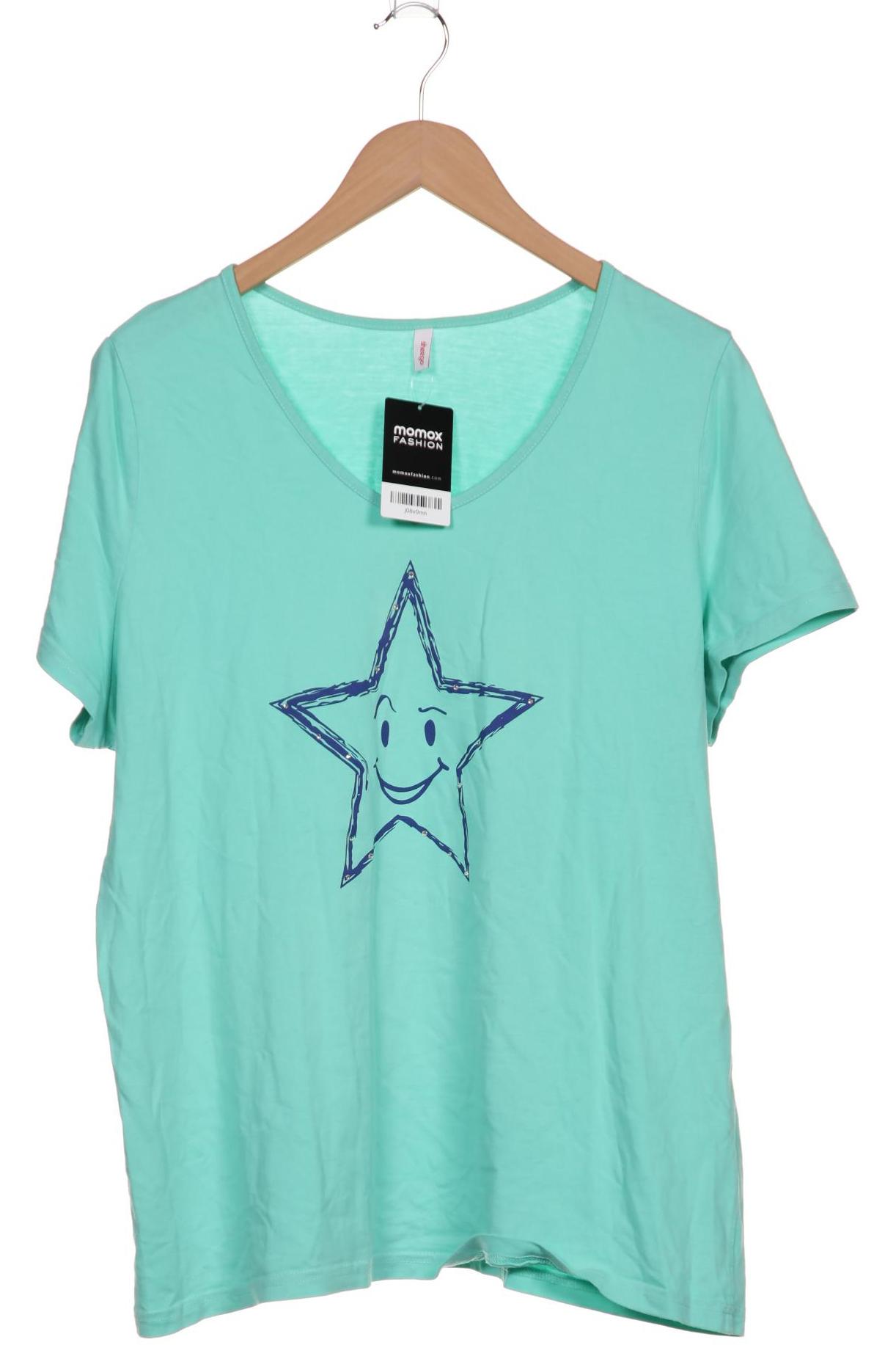 

sheego Damen T-Shirt, hellgrün