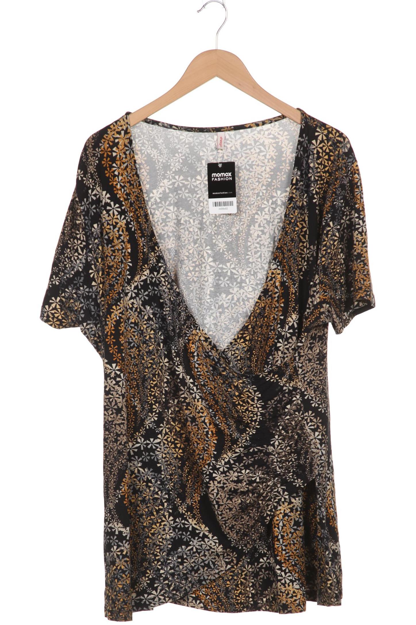 

sheego Damen T-Shirt, schwarz
