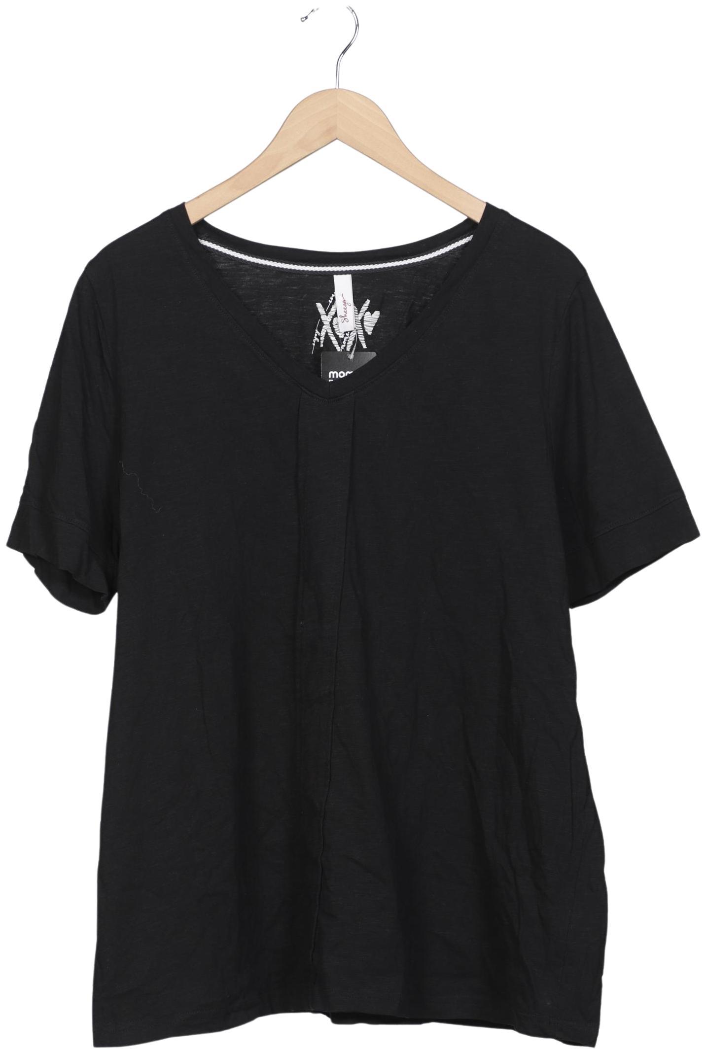 

sheego Damen T-Shirt, schwarz, Gr. 48
