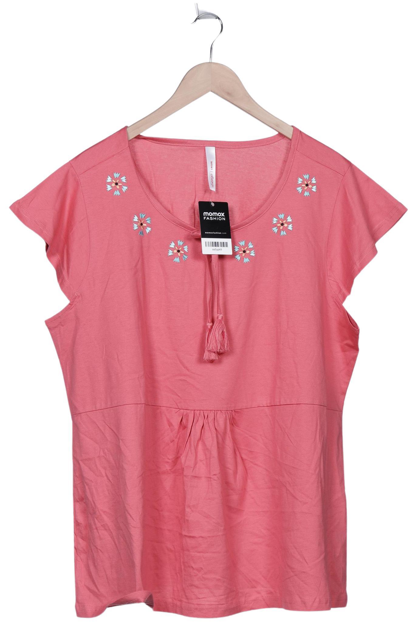 

sheego Damen T-Shirt, pink, Gr. 48
