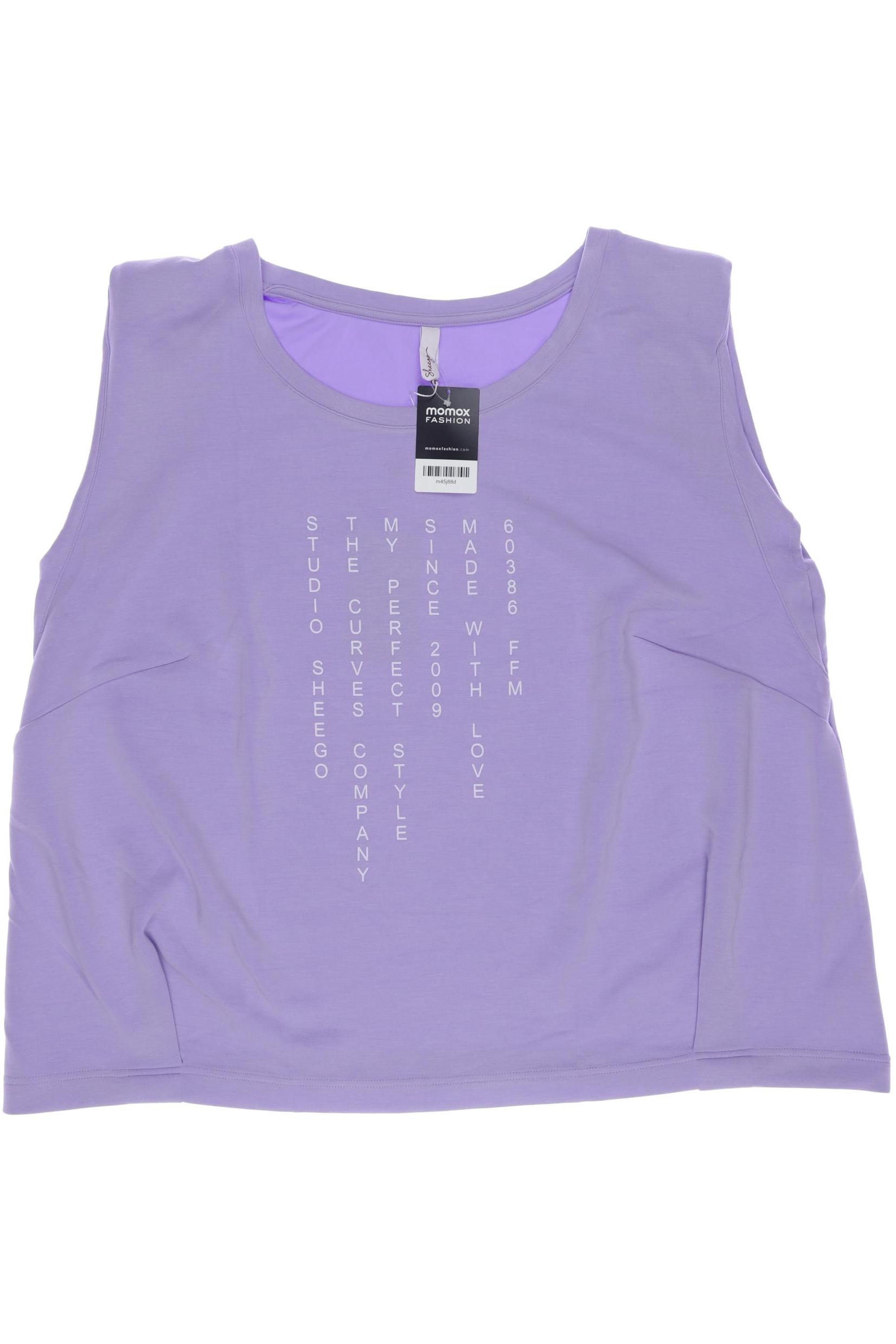 

sheego Damen T-Shirt, flieder, Gr. 52