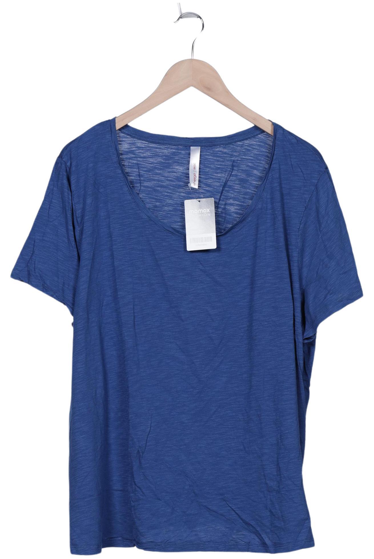 

sheego Damen T-Shirt, blau, Gr. 52