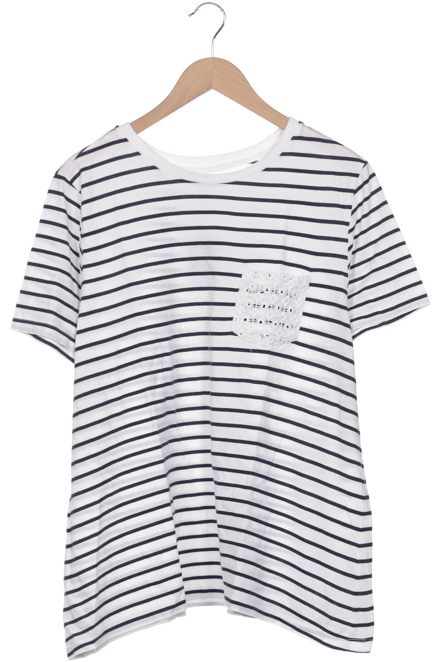 

sheego Damen T-Shirt, marineblau, Gr. 48