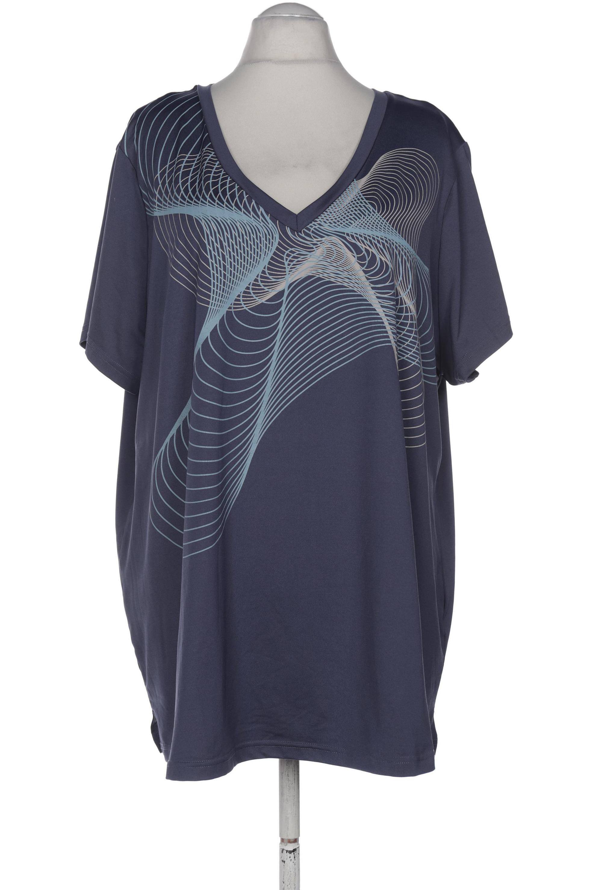 

sheego Damen T-Shirt, blau