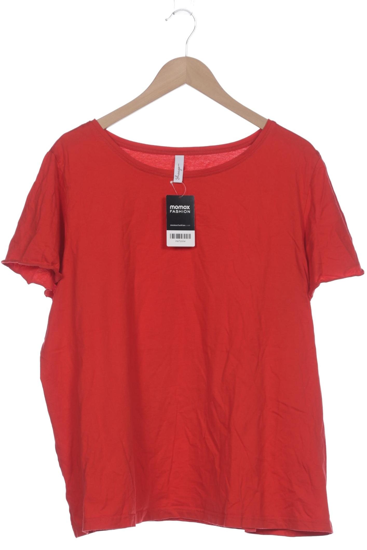 

sheego Damen T-Shirt, rot, Gr. 48