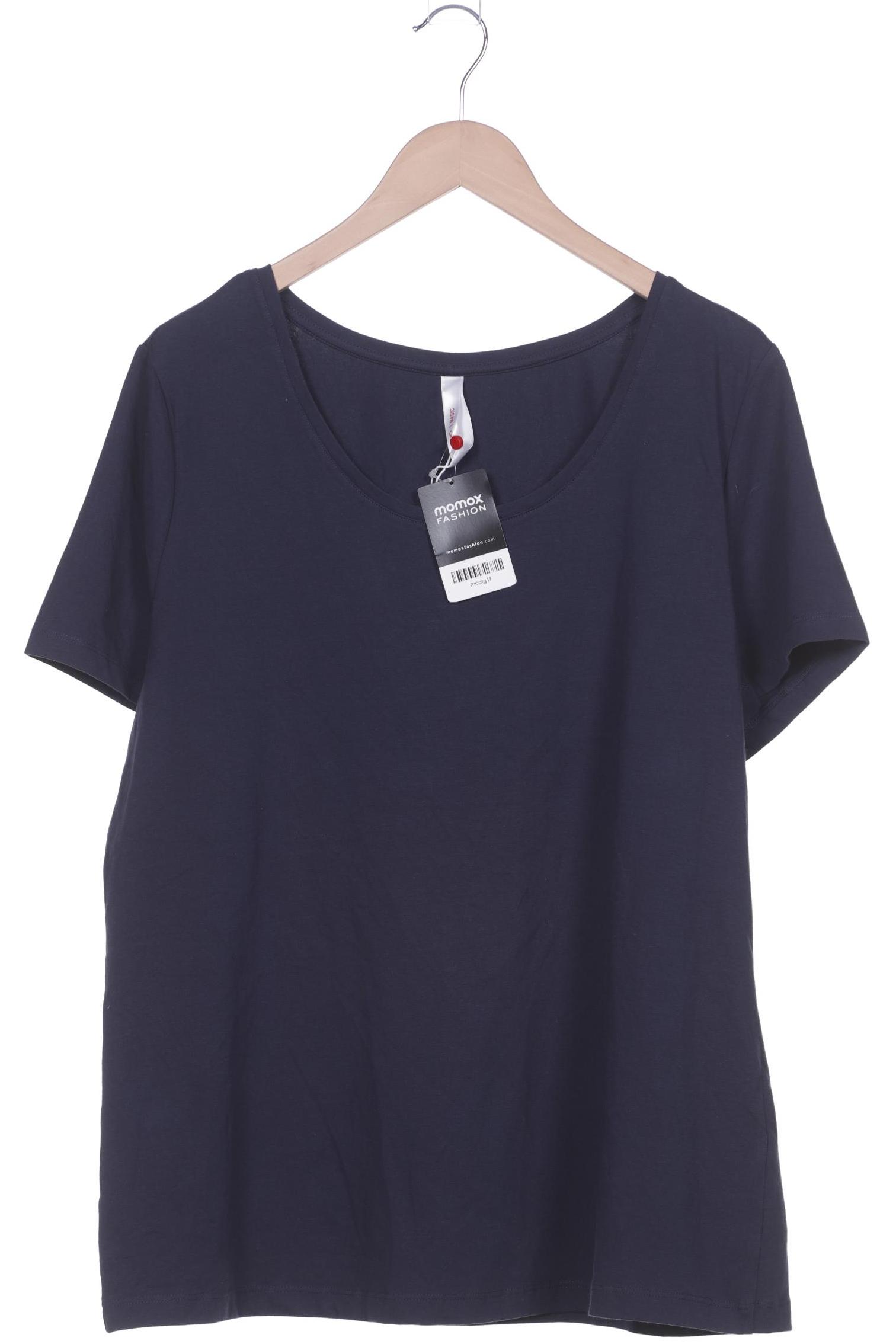 

sheego Damen T-Shirt, marineblau